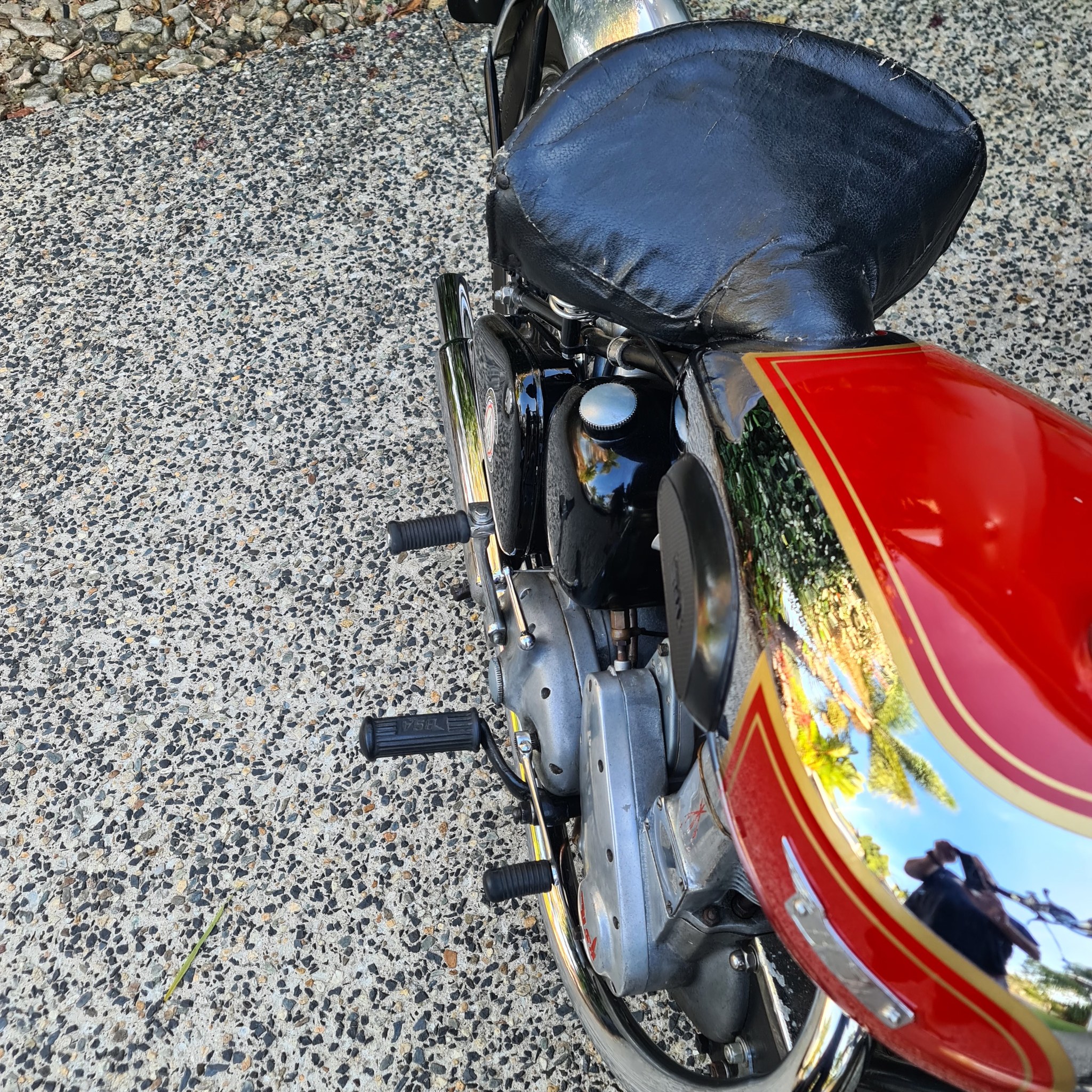 1950 BSA ZB32 350CC ALLOY CLIPPER