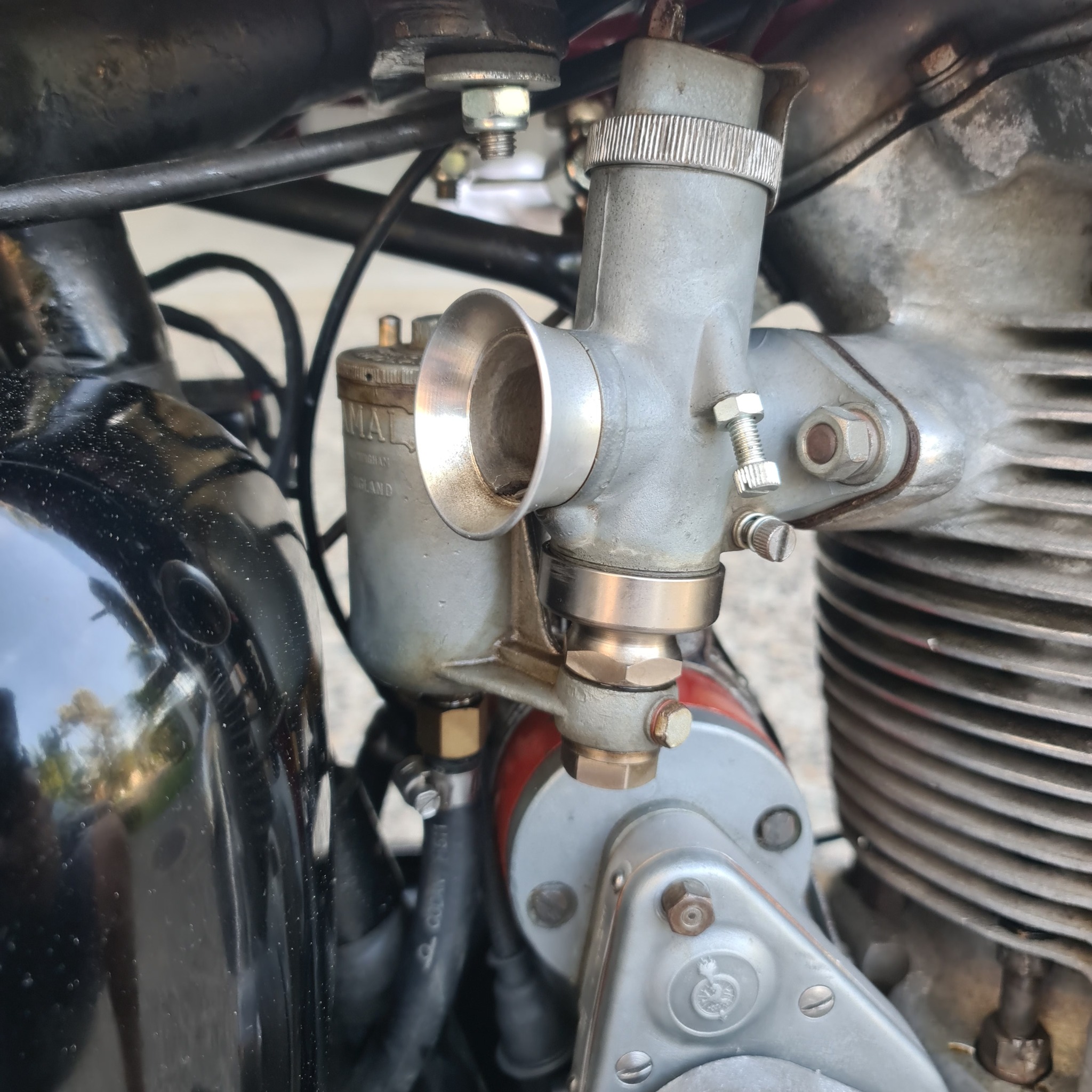 1950 BSA ZB32 350CC ALLOY CLIPPER