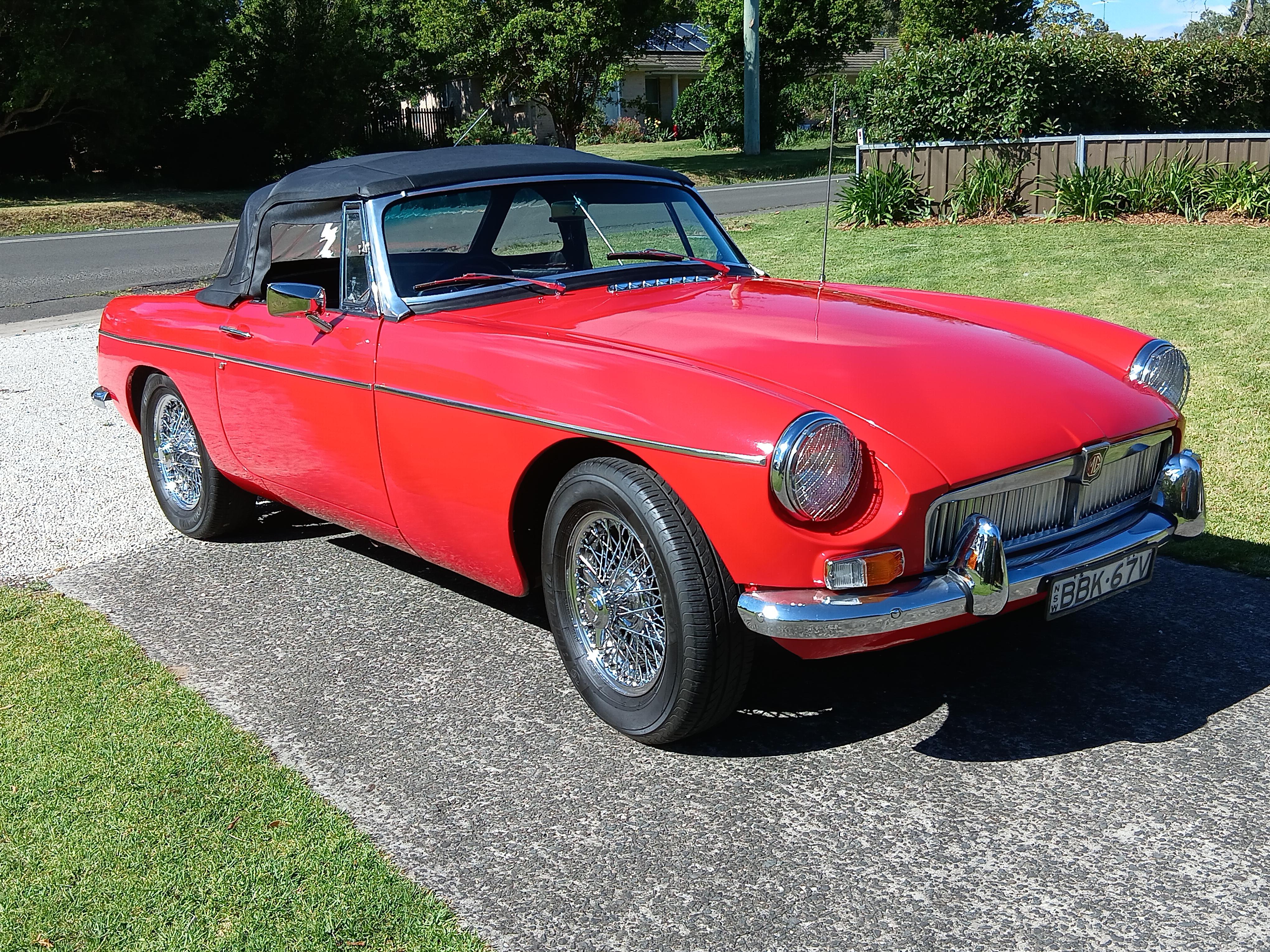 1966 MG MGB MKI ROADSTER