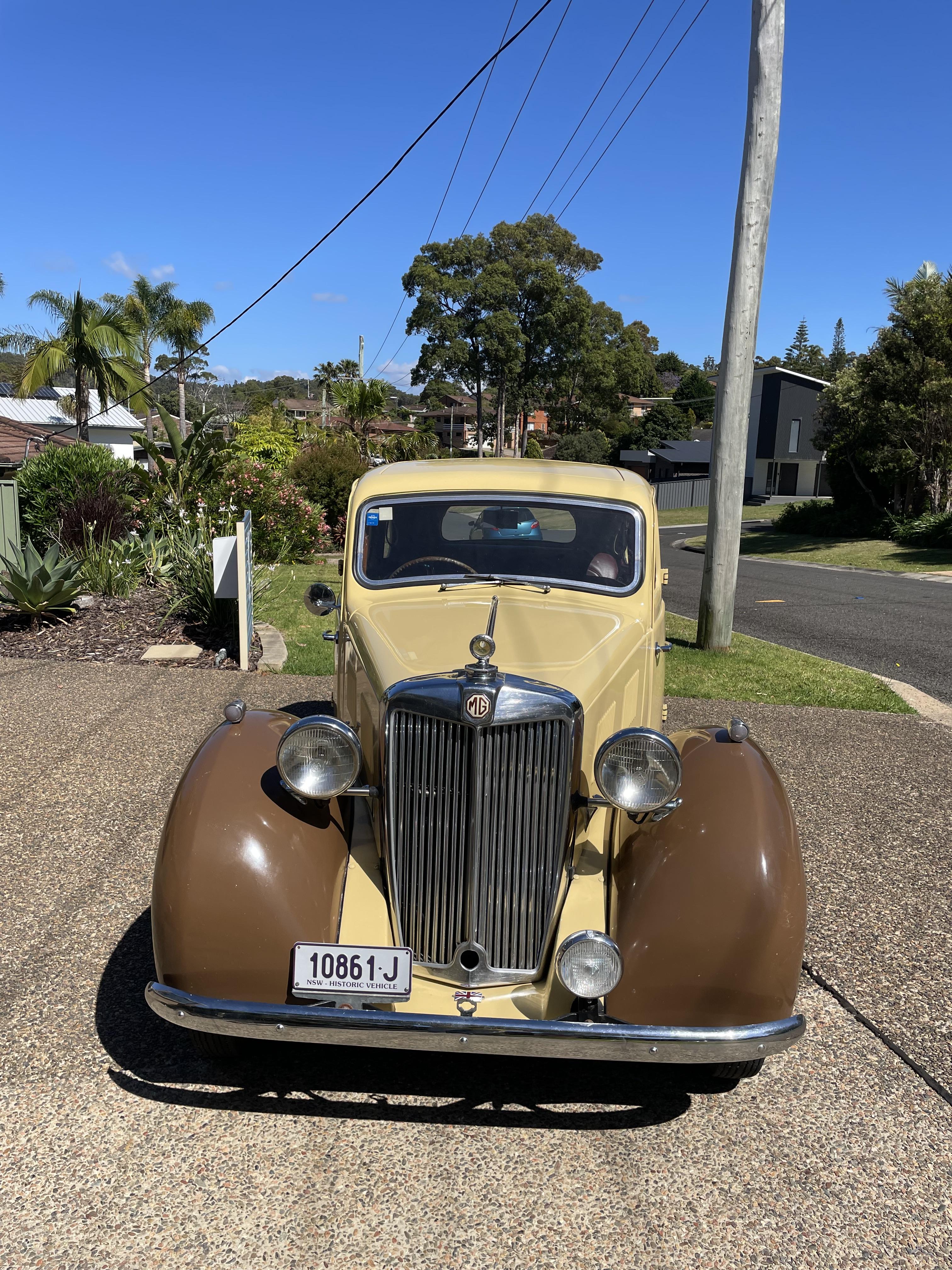 1949 MG Y-TYPE SEDAN