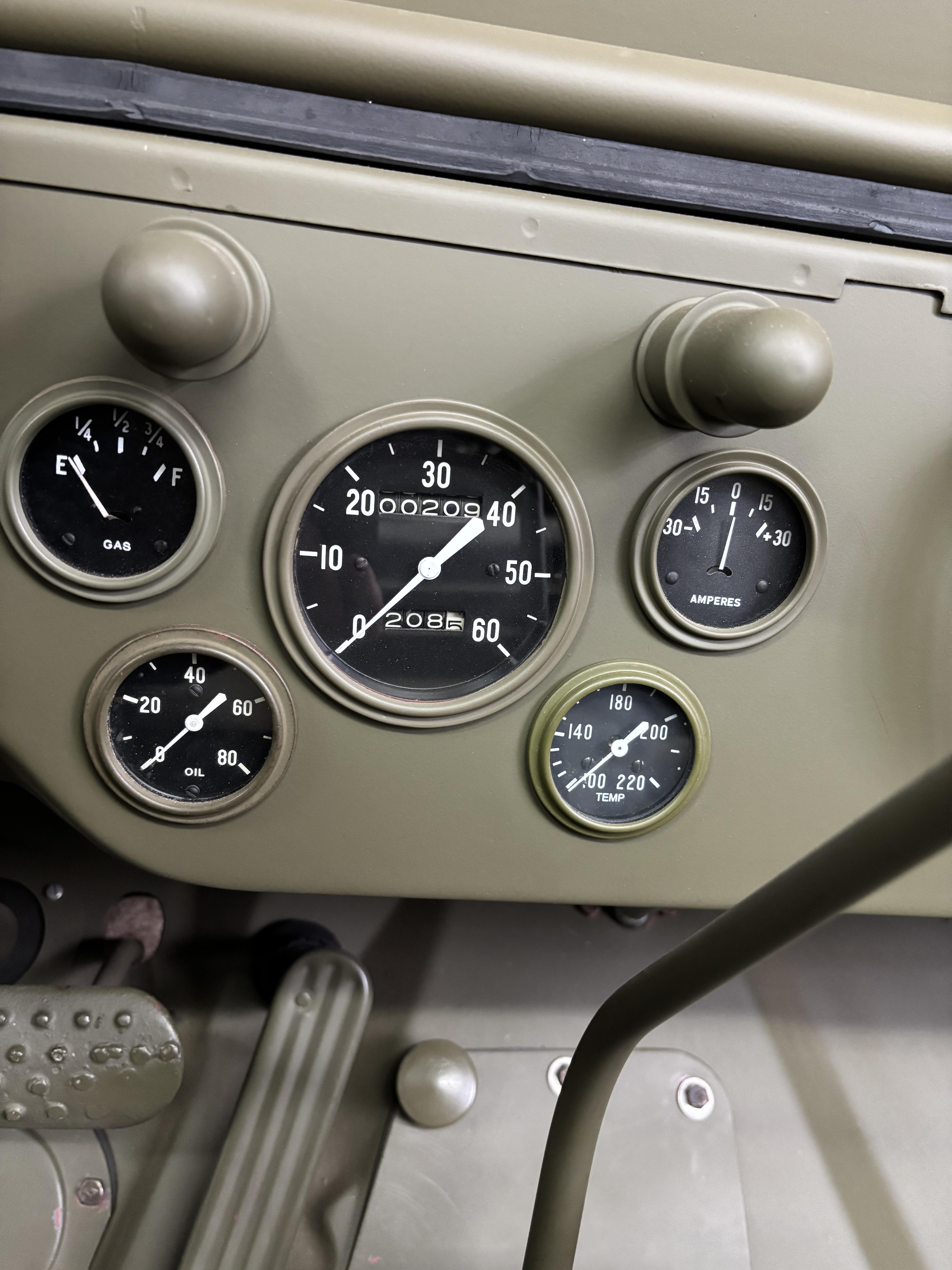 1942 WILLYS MB US MC JEEP