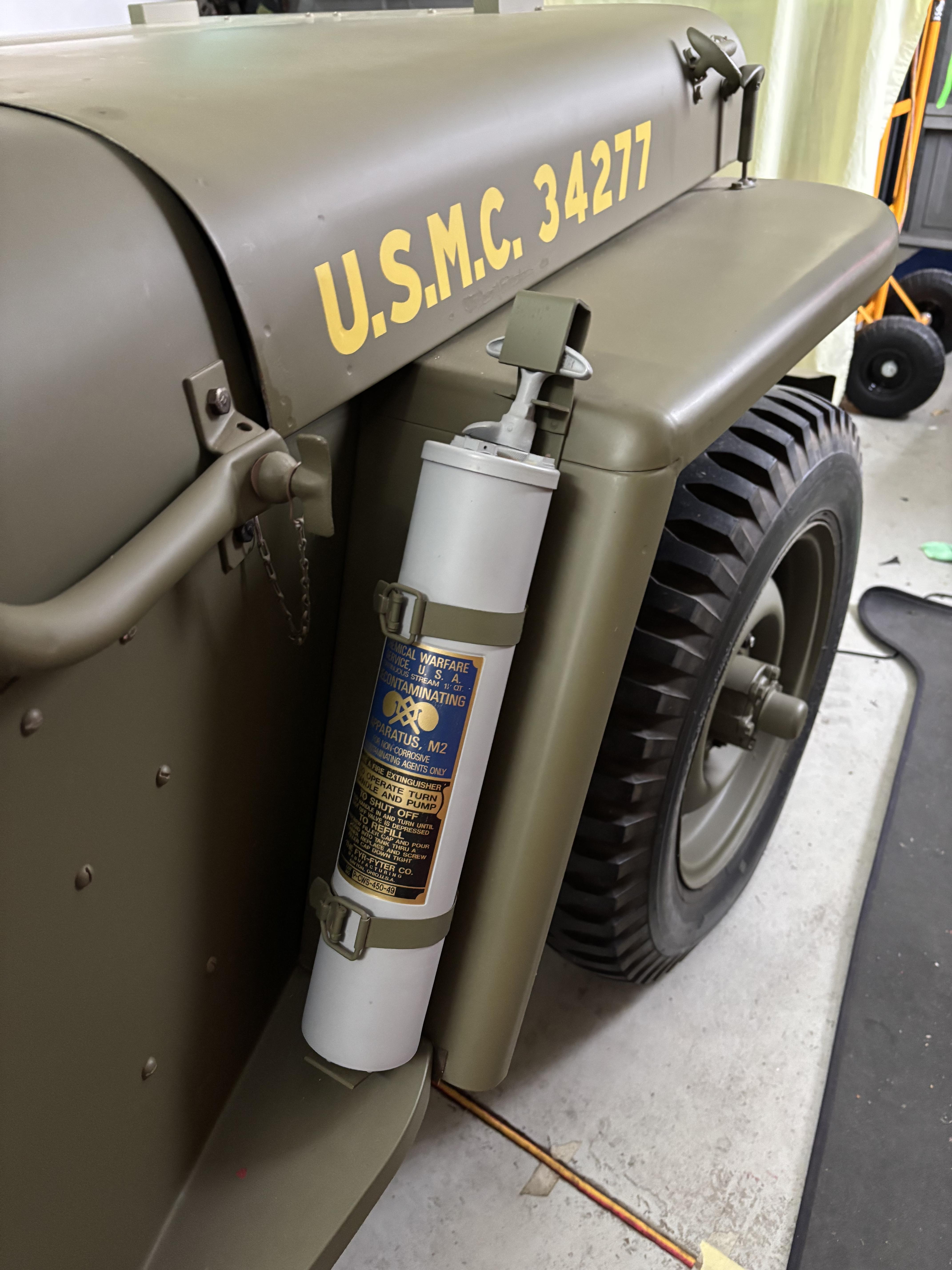 1942 WILLYS MB US MC JEEP