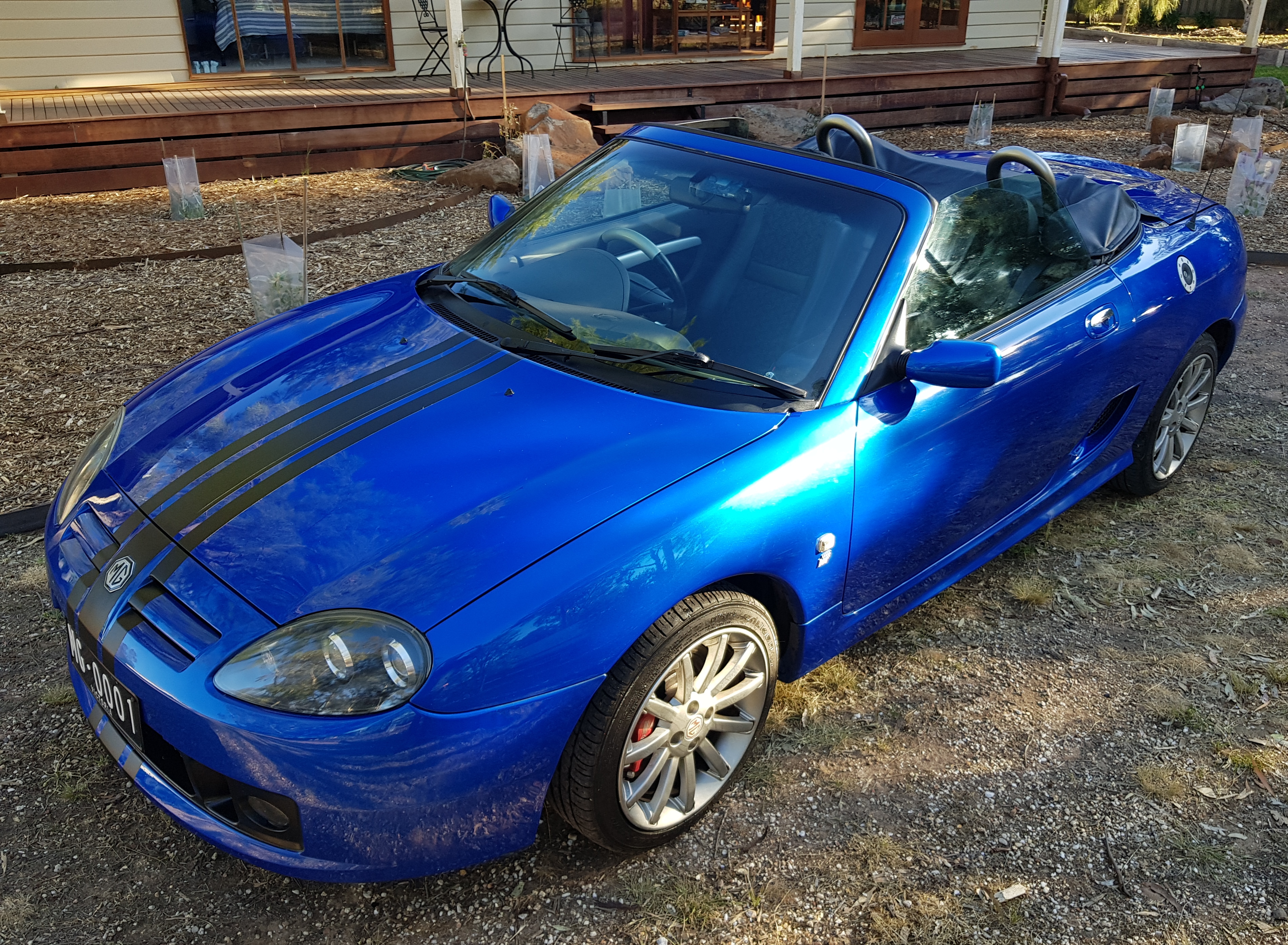 2004 MG TF 160 5 SP MANUAL 2D ROADSTER