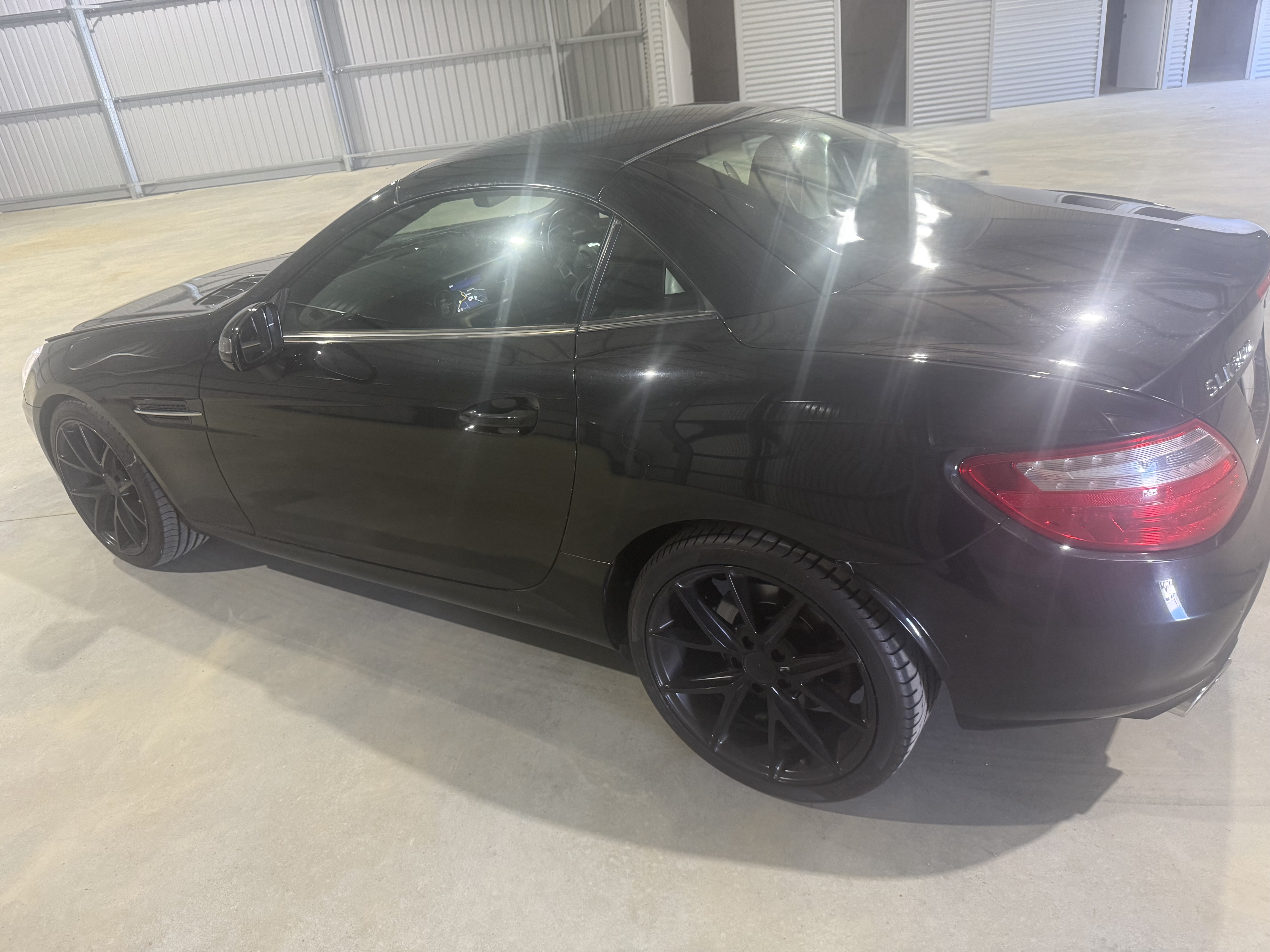 2012 MERCEDES-BENZ SLK R172 350 BE 7 SP AUTOMATIC G-TRONIC 2D CONVERTIBLE