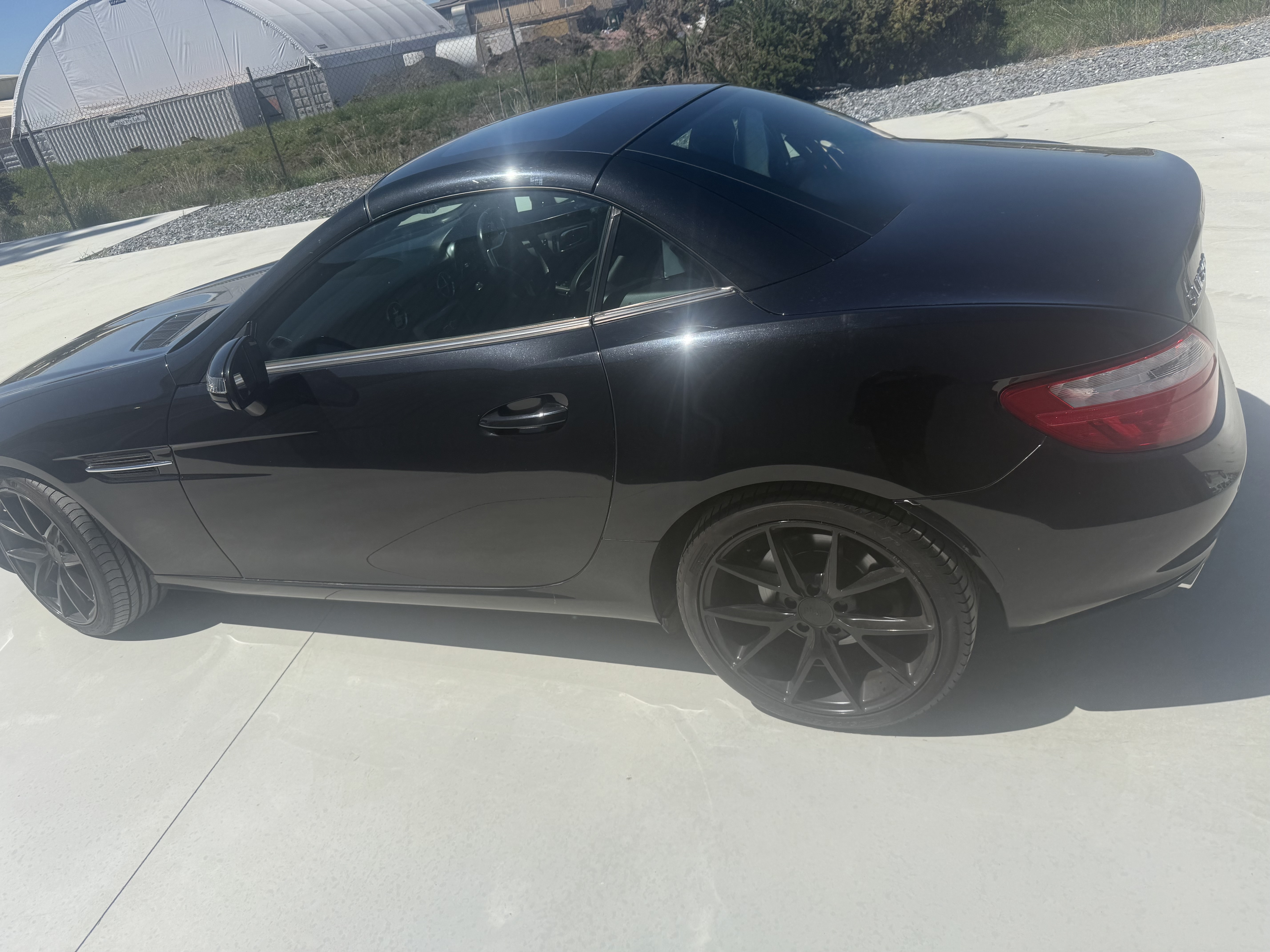 2012 MERCEDES-BENZ SLK R172 350 BE 7 SP AUTOMATIC G-TRONIC 2D CONVERTIBLE