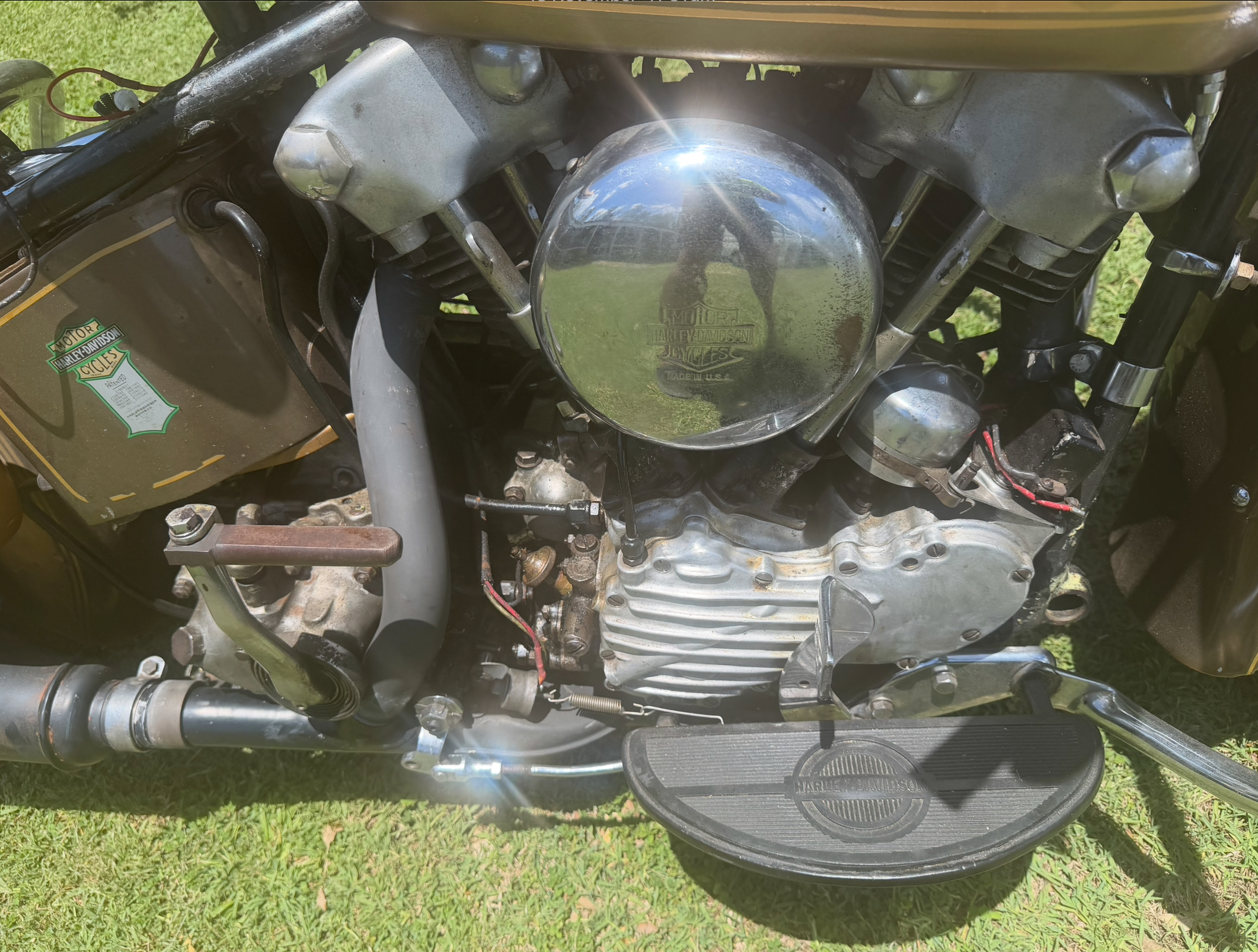 1946 HARLEY-DAVIDSON E KNUCKLEHEAD ROAD