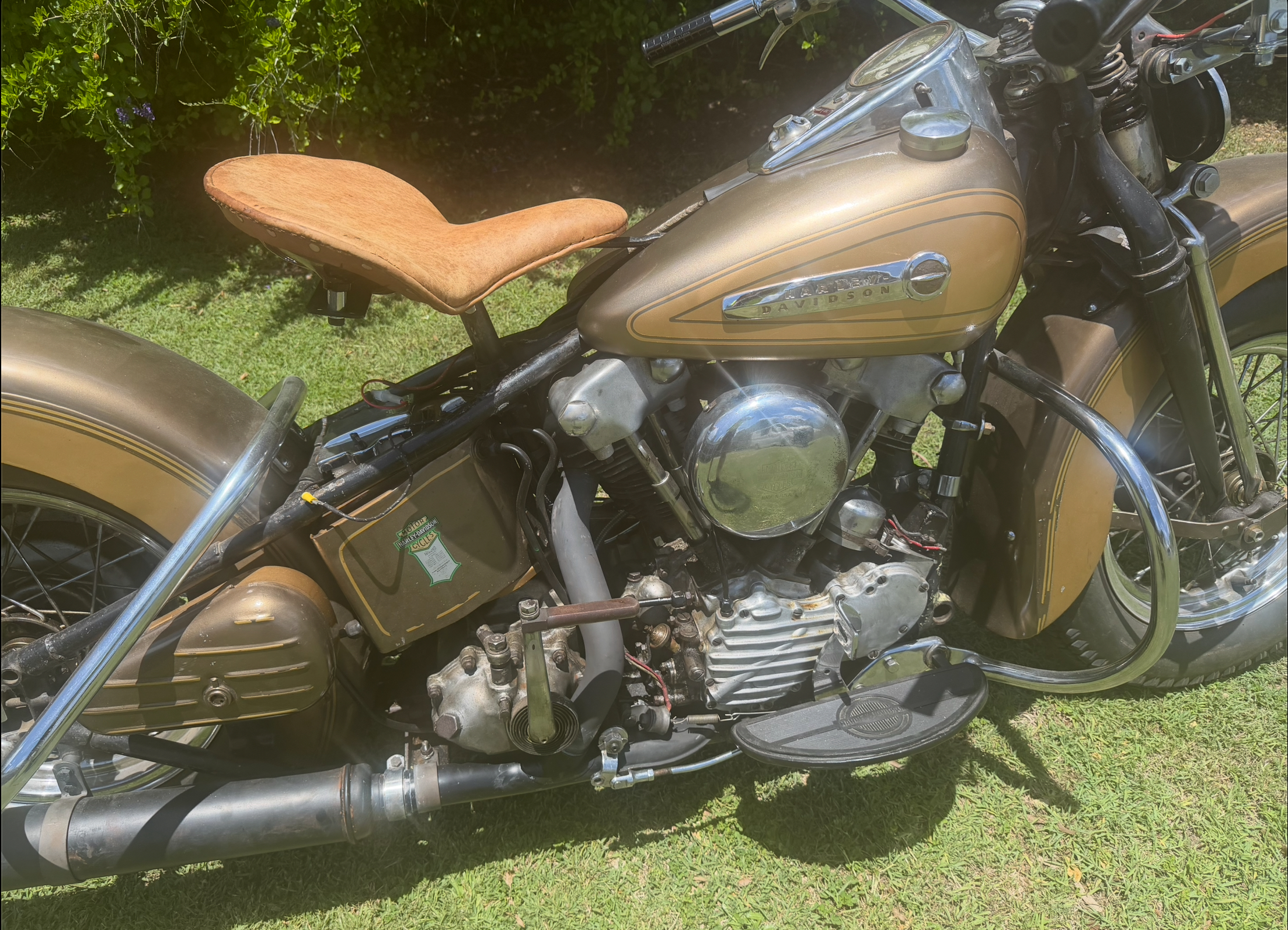 1946 HARLEY-DAVIDSON E KNUCKLEHEAD ROAD