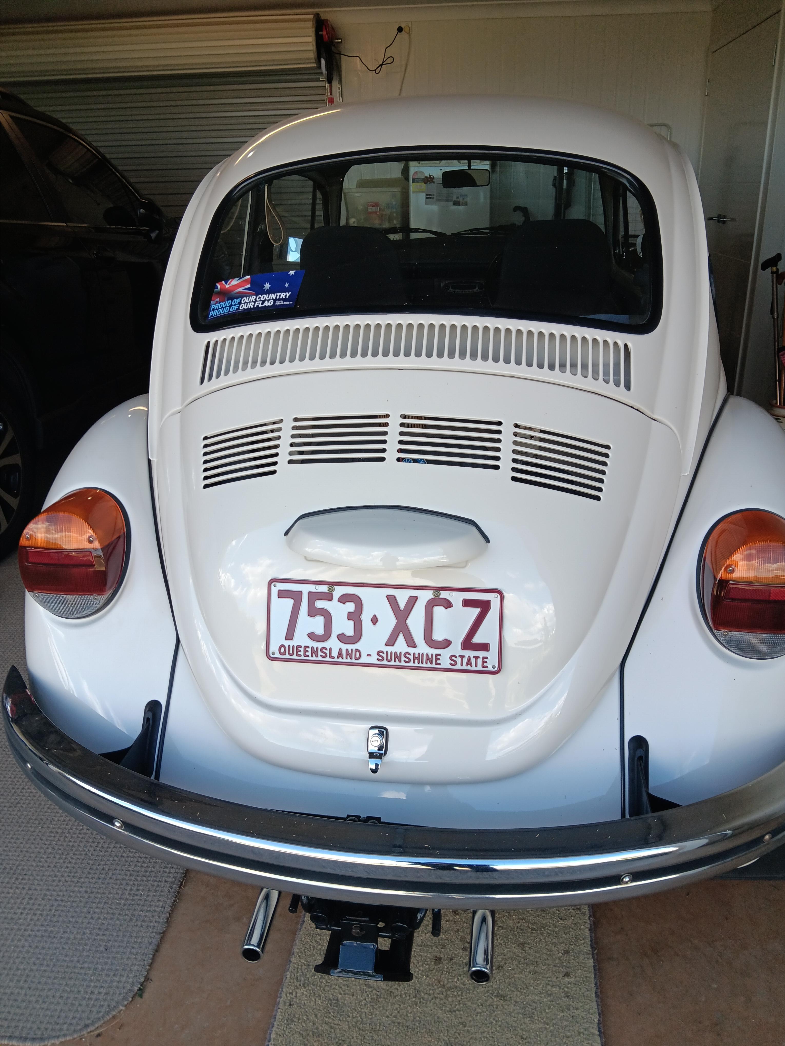 1973 VOLKSWAGEN 1600 SUPER BUG L 4 SP MANUAL 2D SEDAN 