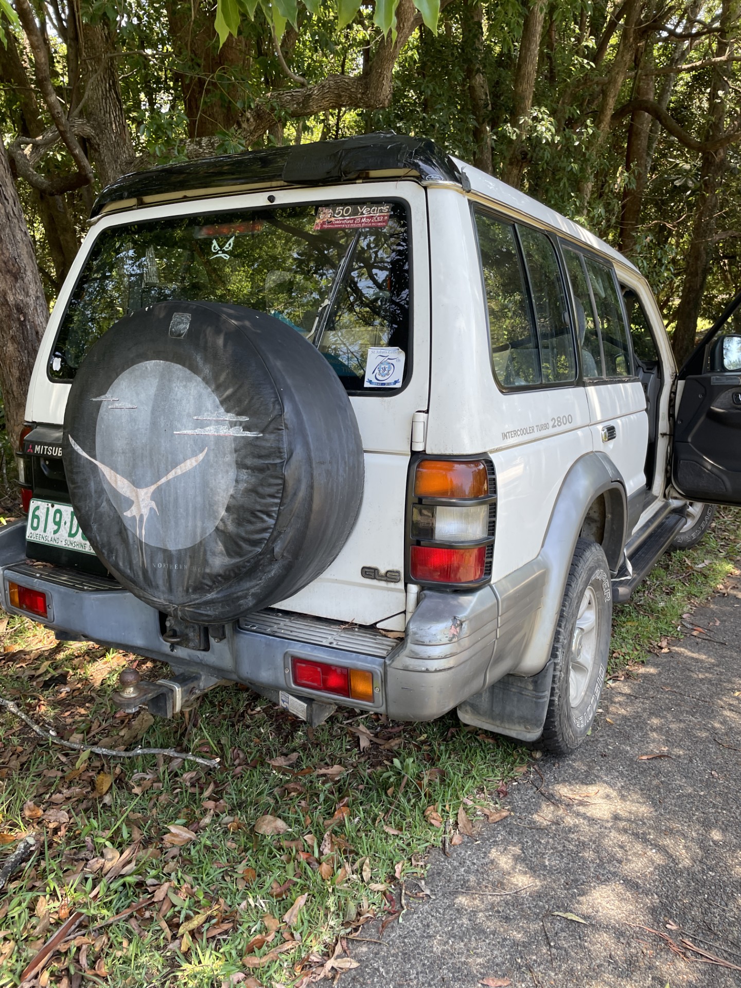 1994 MITSUBISHI PAJERO NJ GLX LWB (4x4) 5 SP MANUAL 4x4 4D WAGON