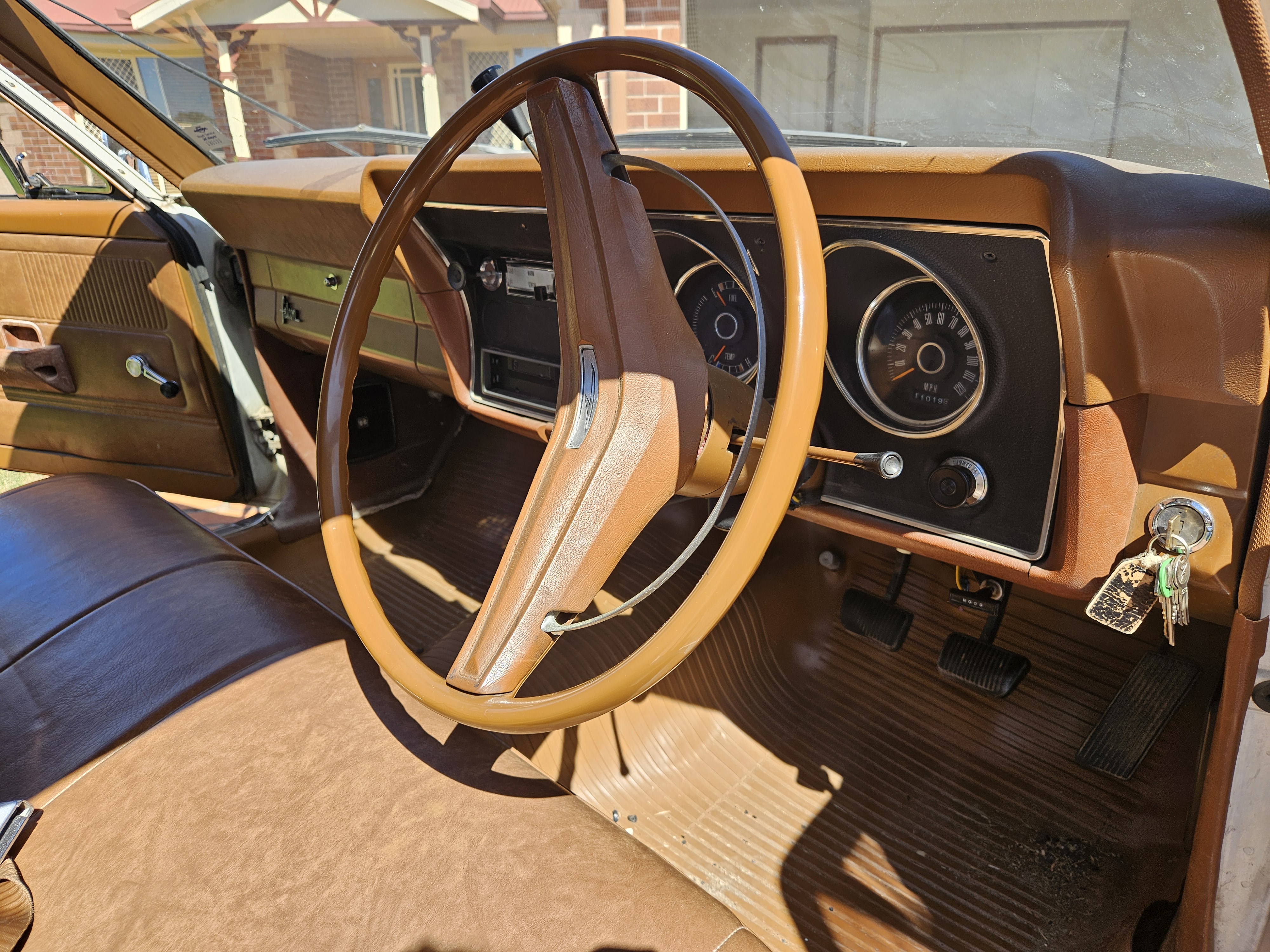 1971 FORD FALCON XY 4 SP MANUAL PANEL VAN