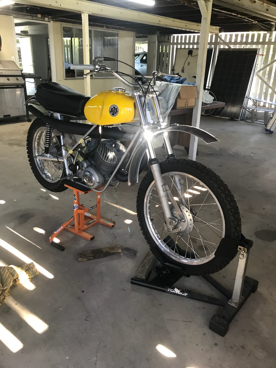 1971 AJS STORMER 370 TRAIL