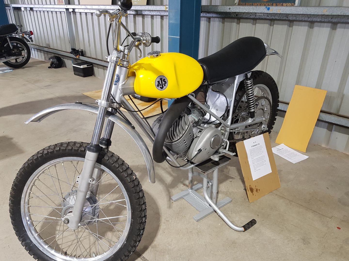 1971 AJS STORMER 370 TRAIL