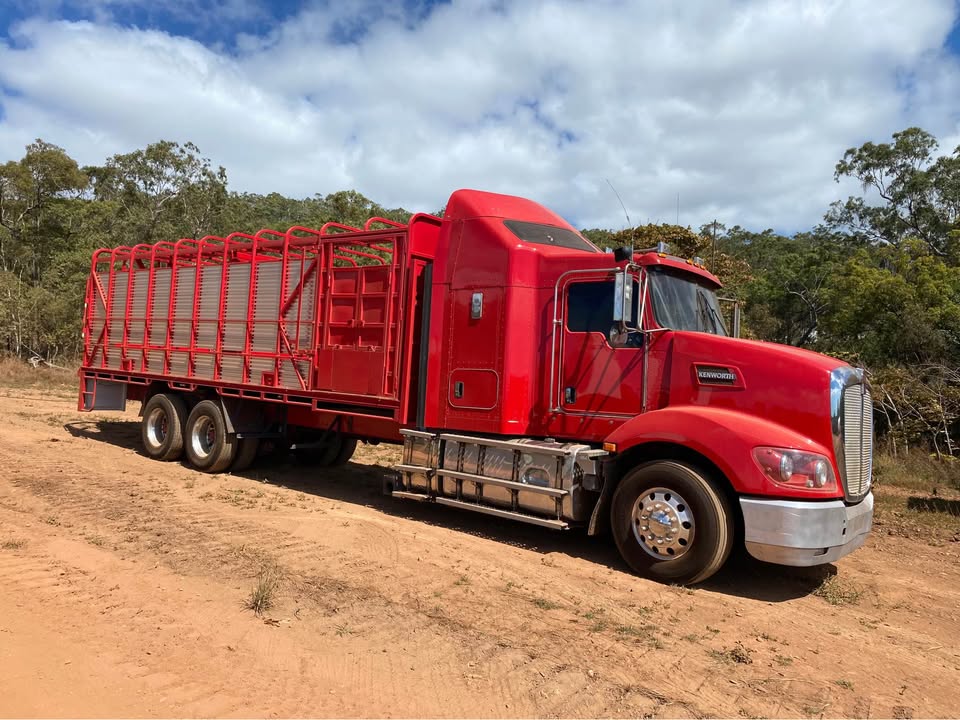 2016 KENWORTH T409 CATTLE TRUCK