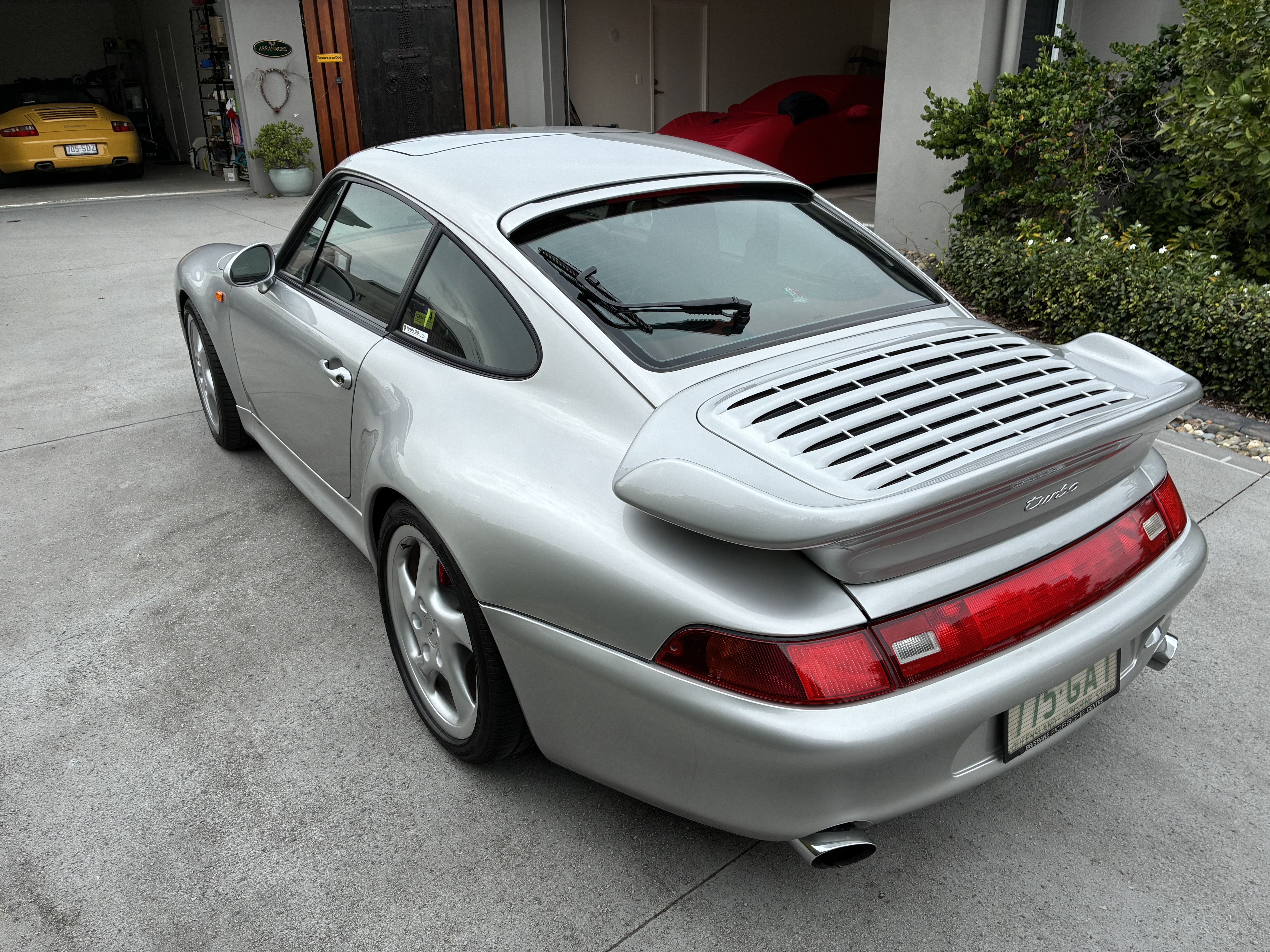 1996 PORSCHE 911 993 TURBO (AWD) 6 SP MANUAL 2D COUPE