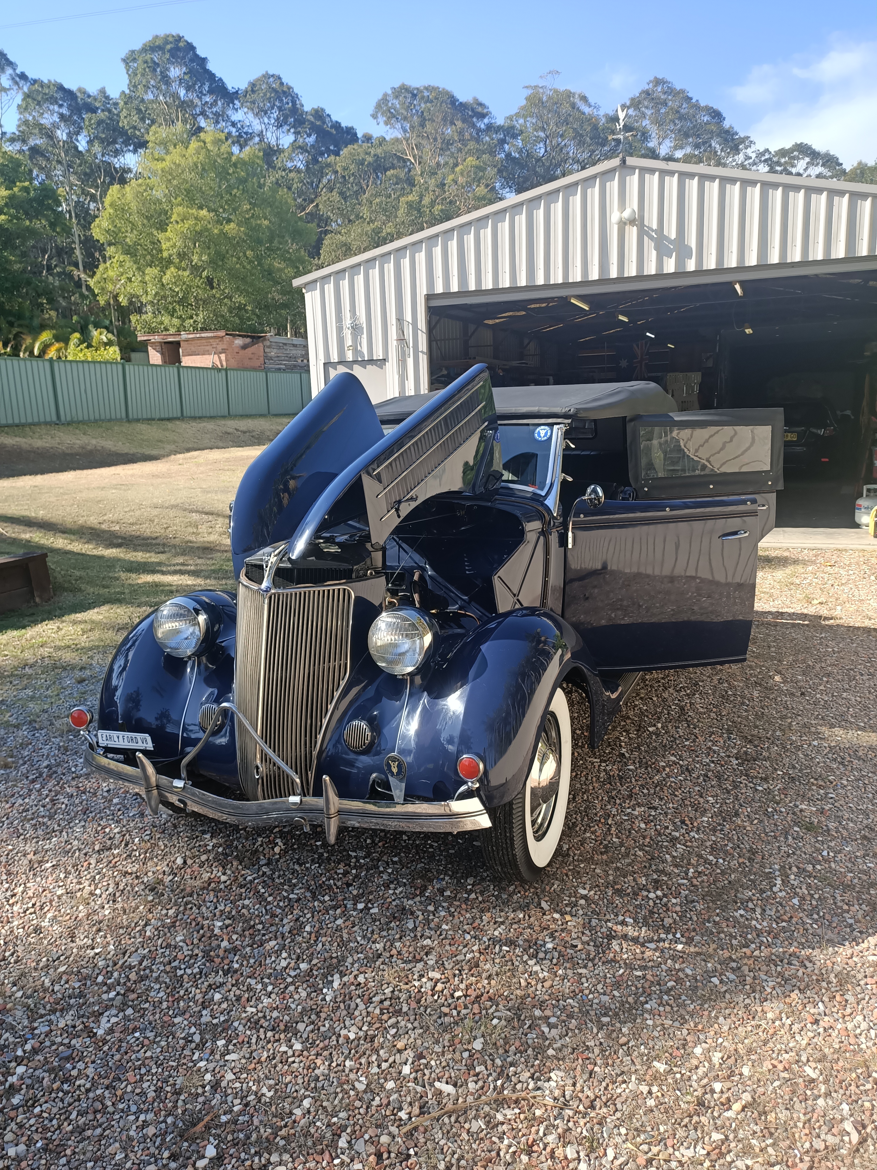 1936 FORD DELUXE PHAETON DELUXE TOURER