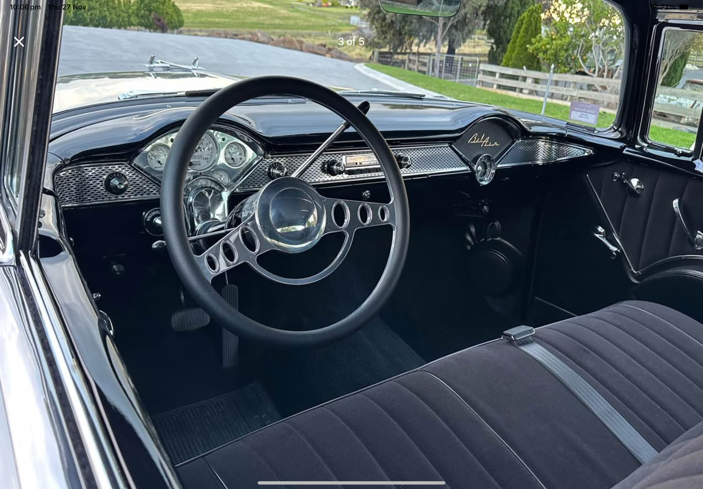 1955 CHEVROLET BEL AIR AUTOMATIC SPORTS COUPE