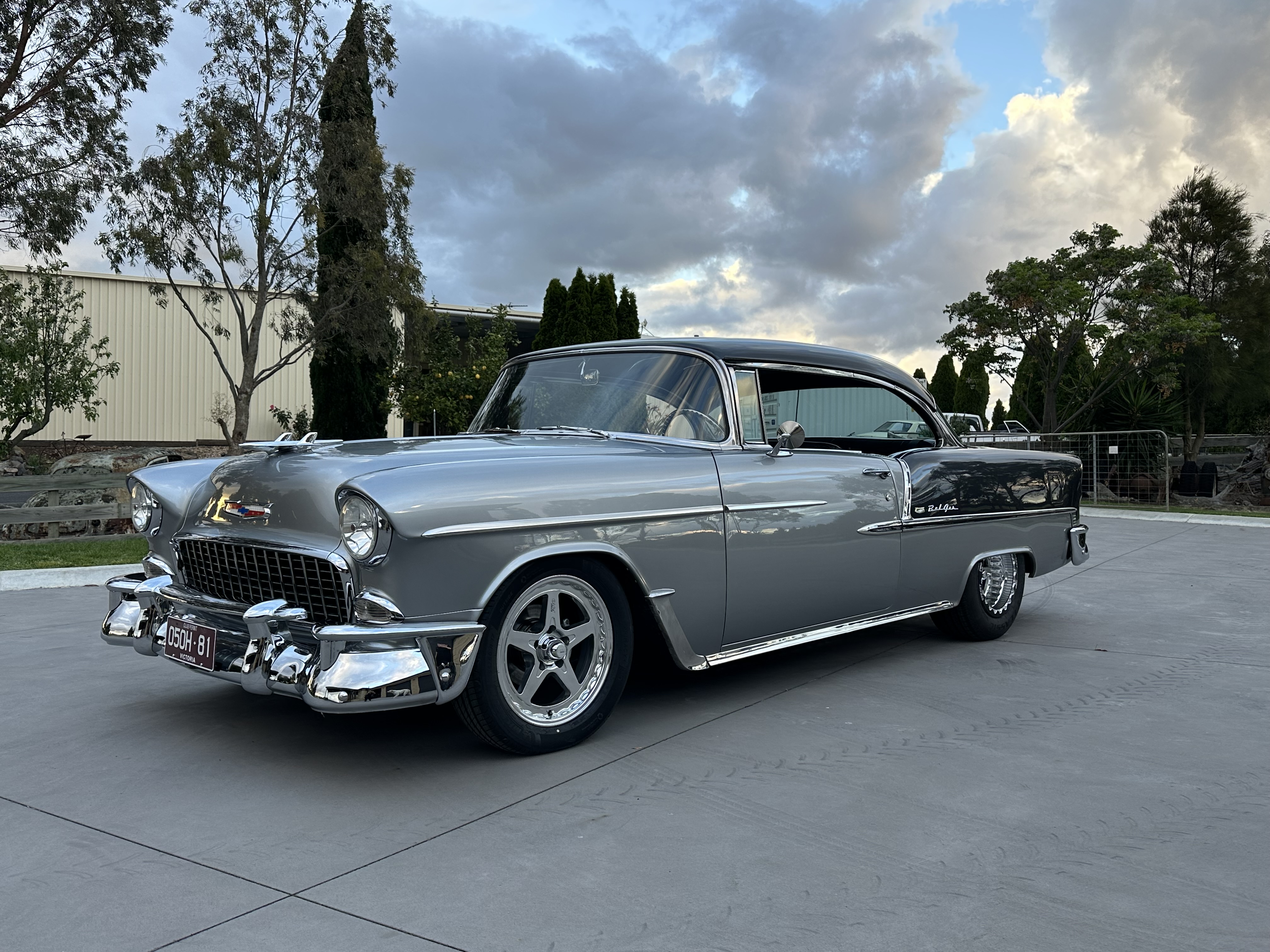 1955 CHEVROLET BEL AIR AUTOMATIC SPORTS COUPE