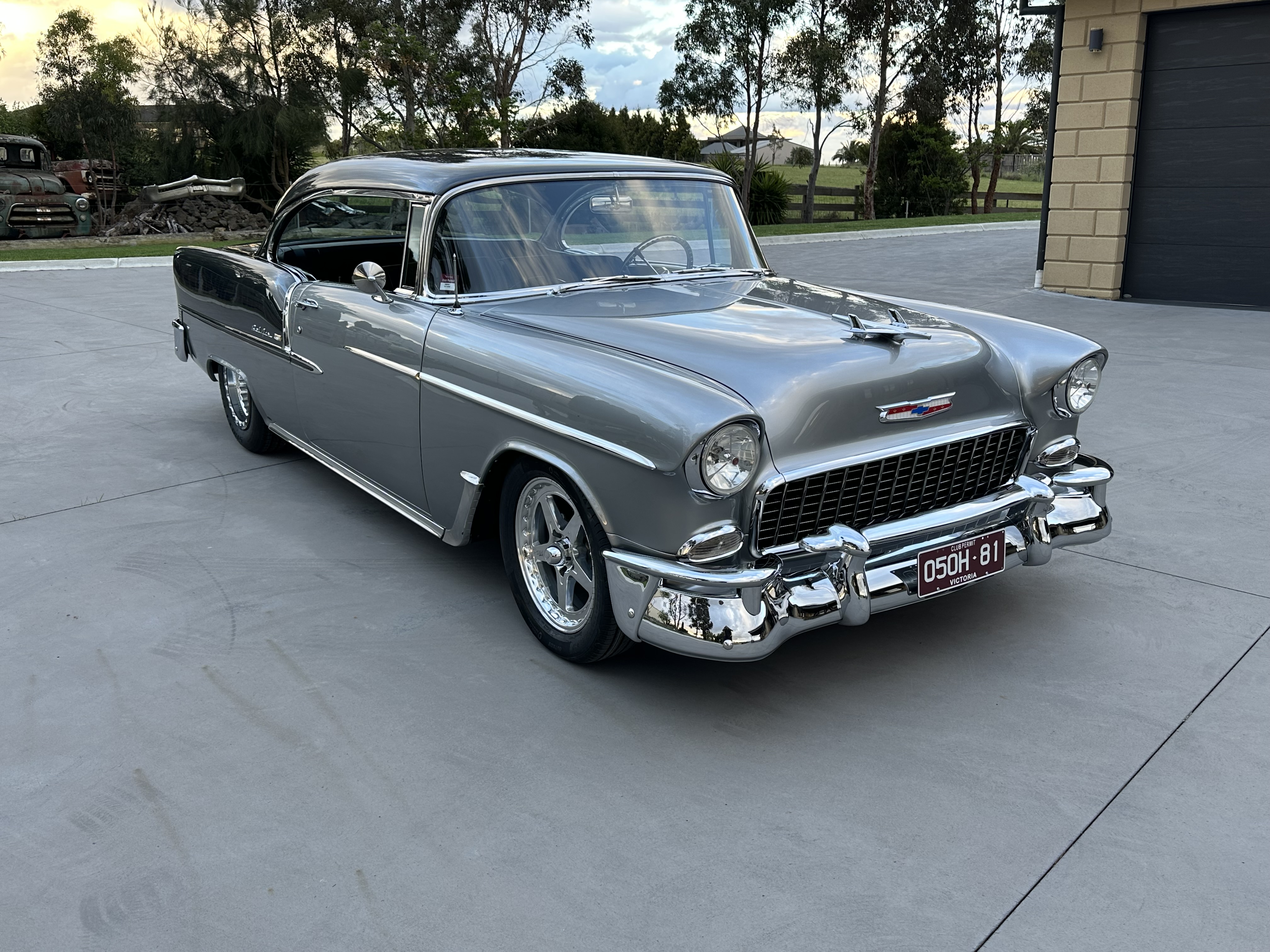 1955 CHEVROLET BEL AIR AUTOMATIC SPORTS COUPE