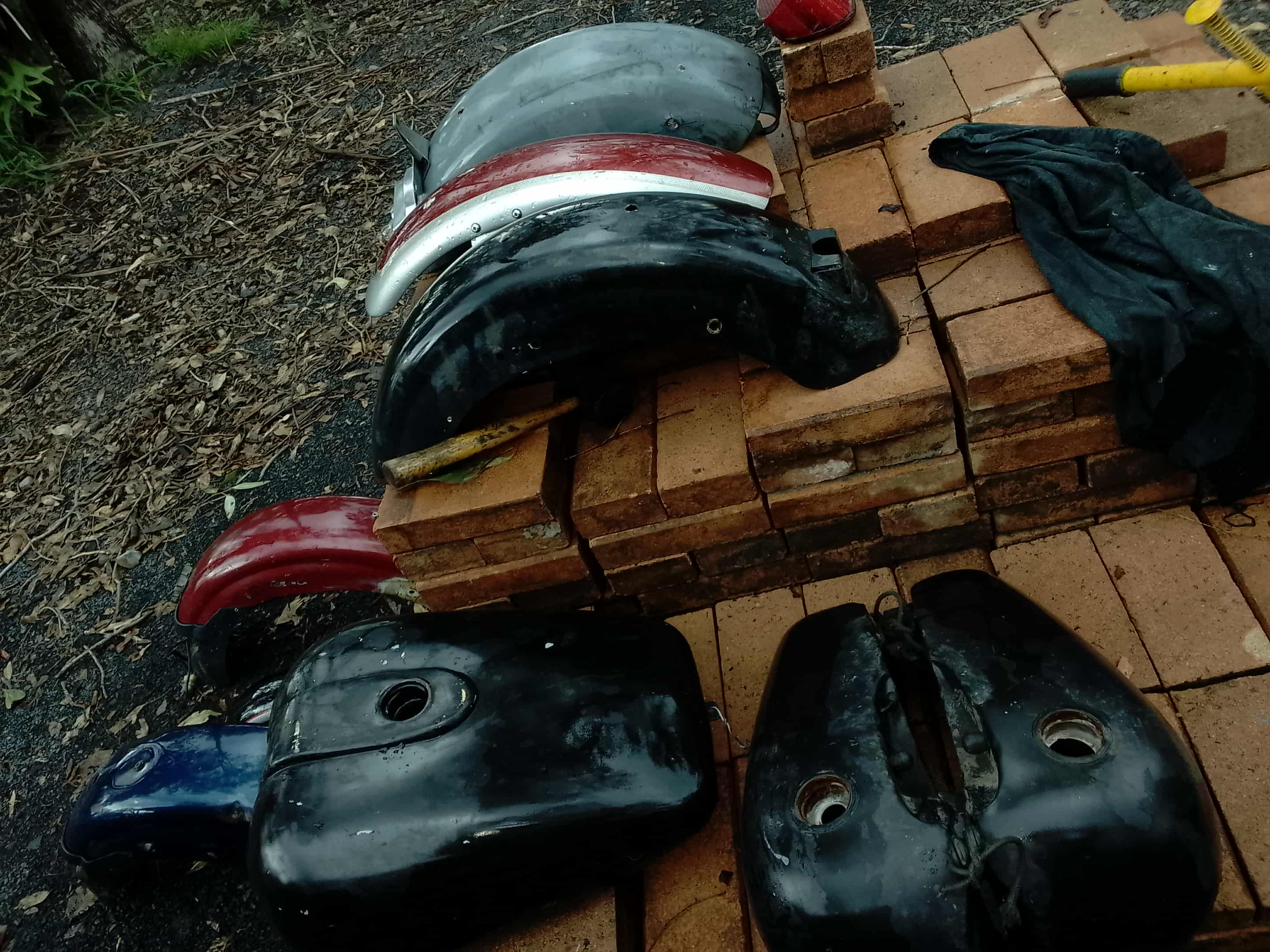 TANK GUARD PARTS