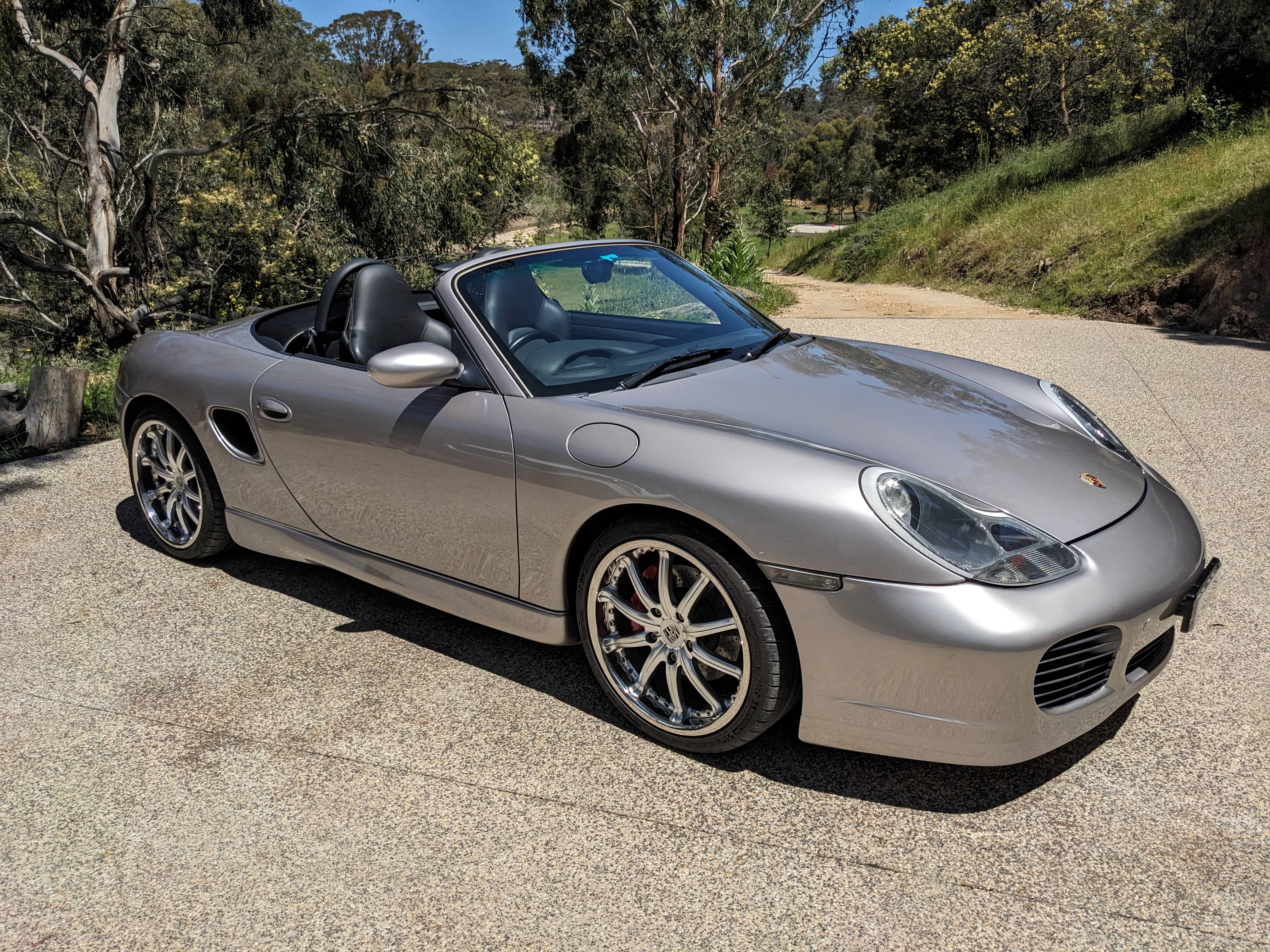 2001 PORSCHE BOXSTER 986 S TURBO 2D ROADSTER 