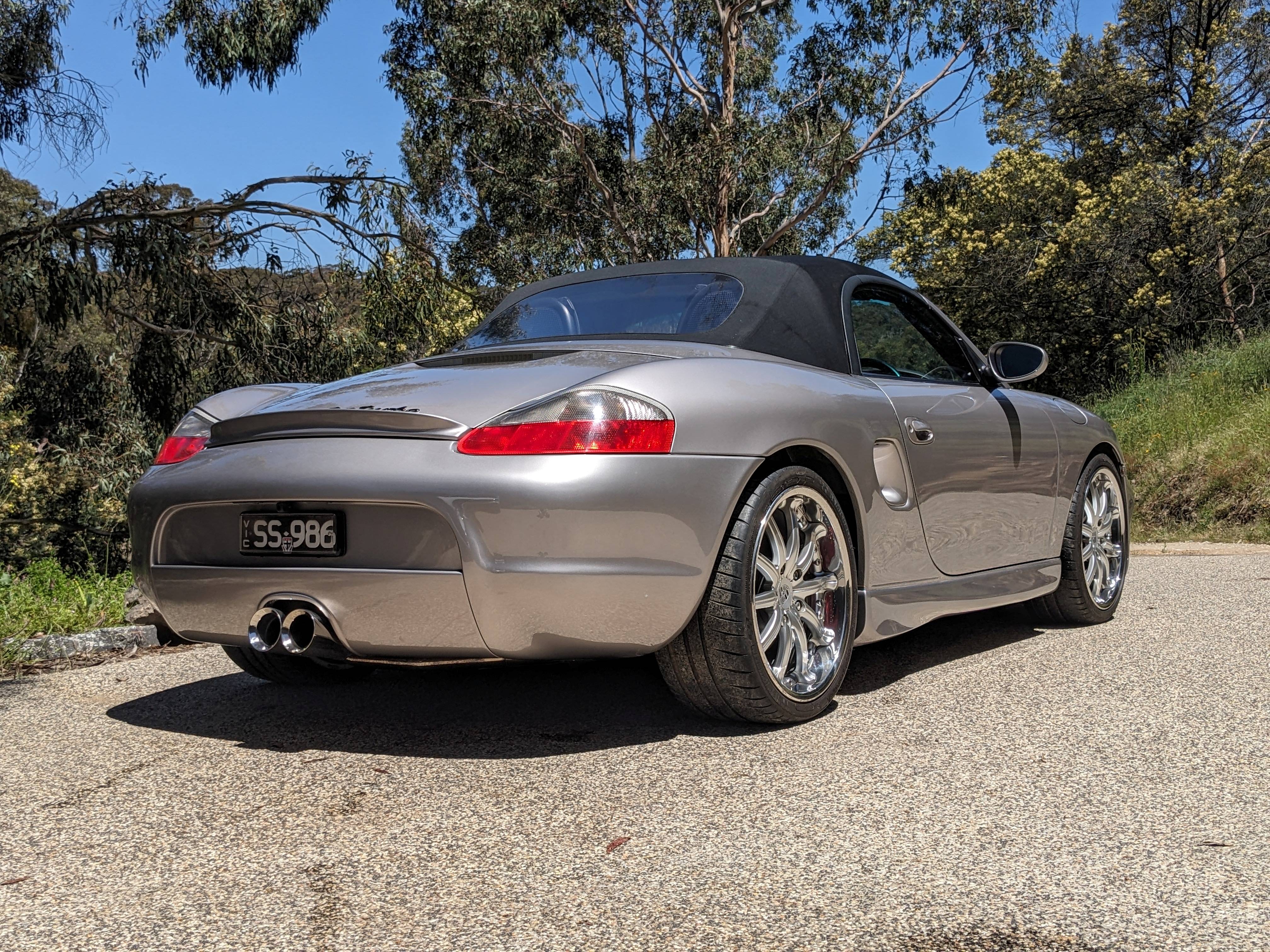 2001 PORSCHE BOXSTER 986 S 6 SP MANUAL 2D ROADSTER 