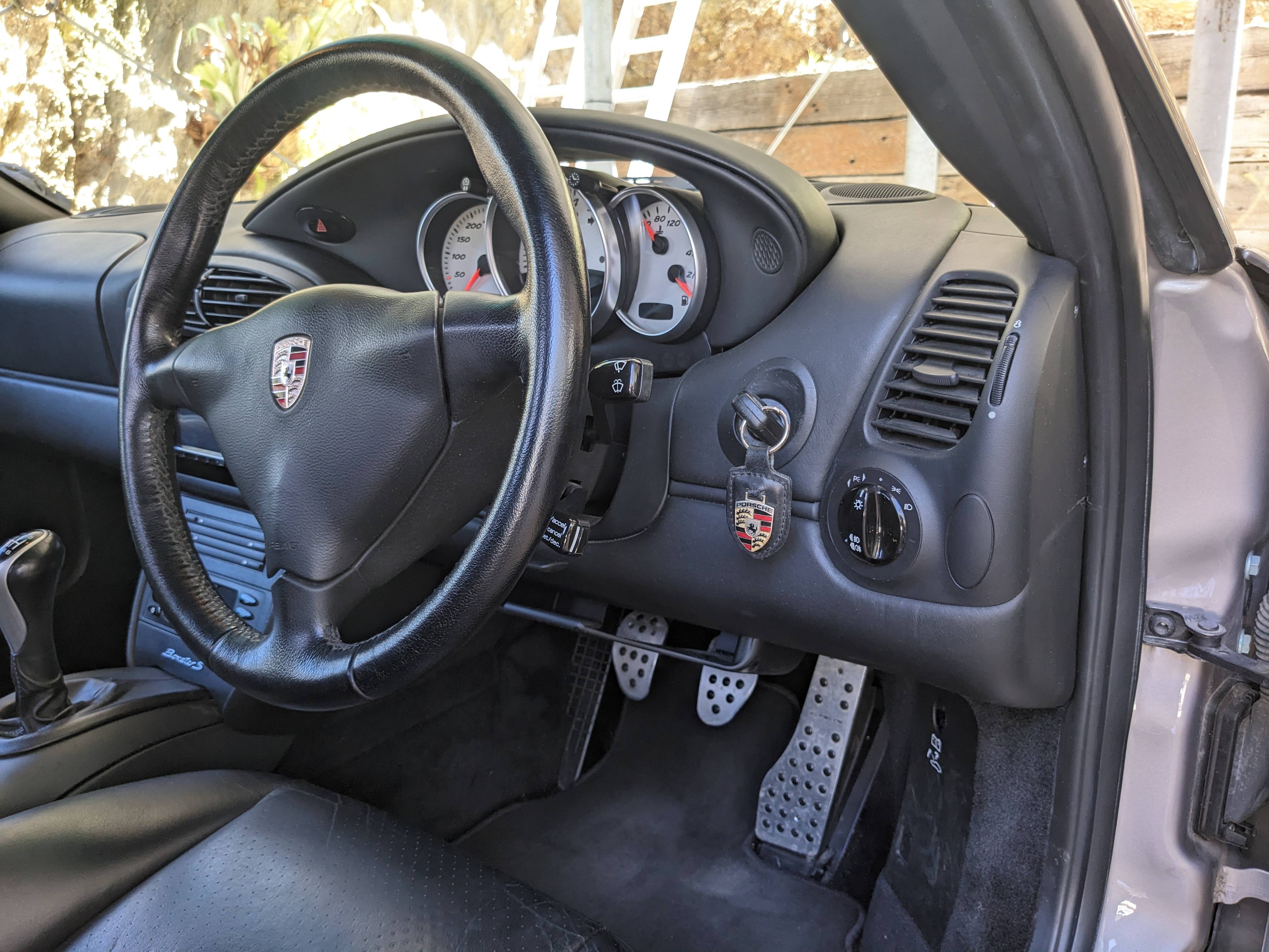 2001 PORSCHE BOXSTER 986 S 6 SP MANUAL 2D ROADSTER 