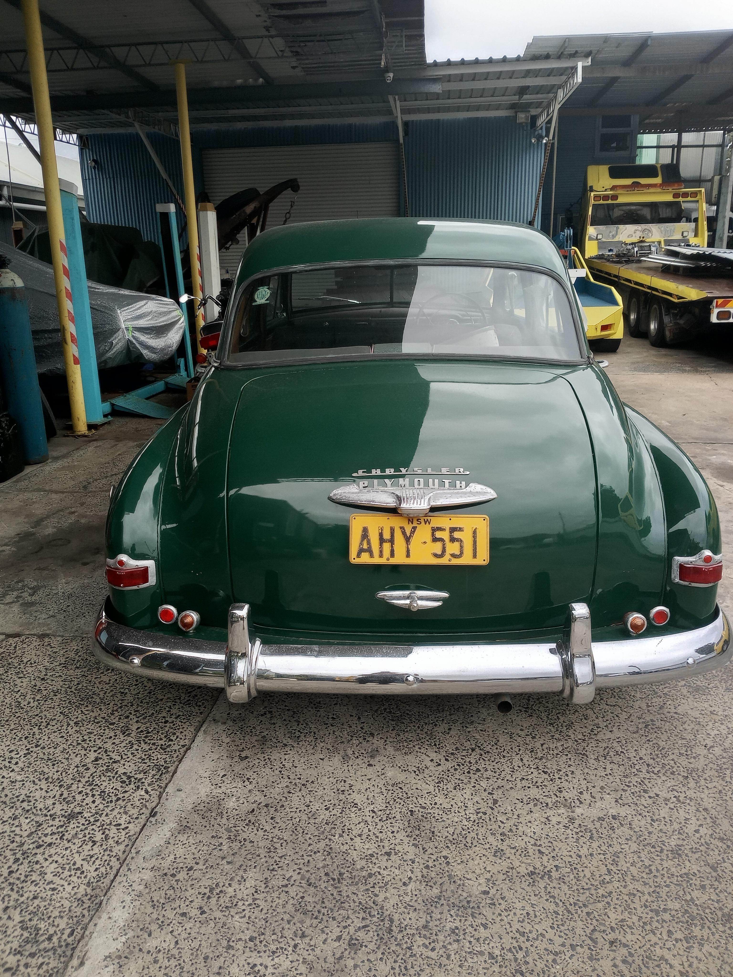 1953 PLYMOUTH CRANBROOK SEDAN