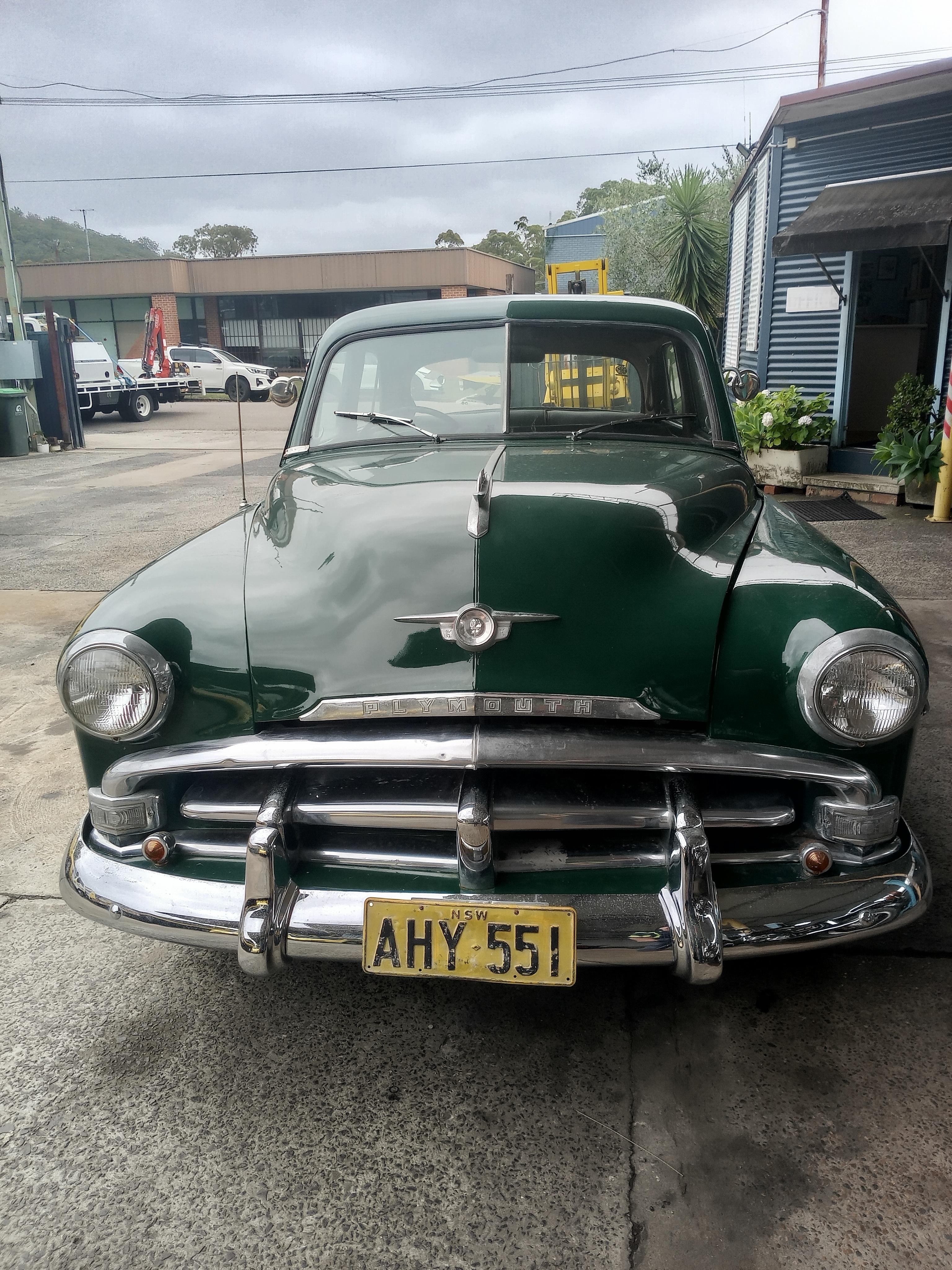 1953 PLYMOUTH CRANBROOK SEDAN