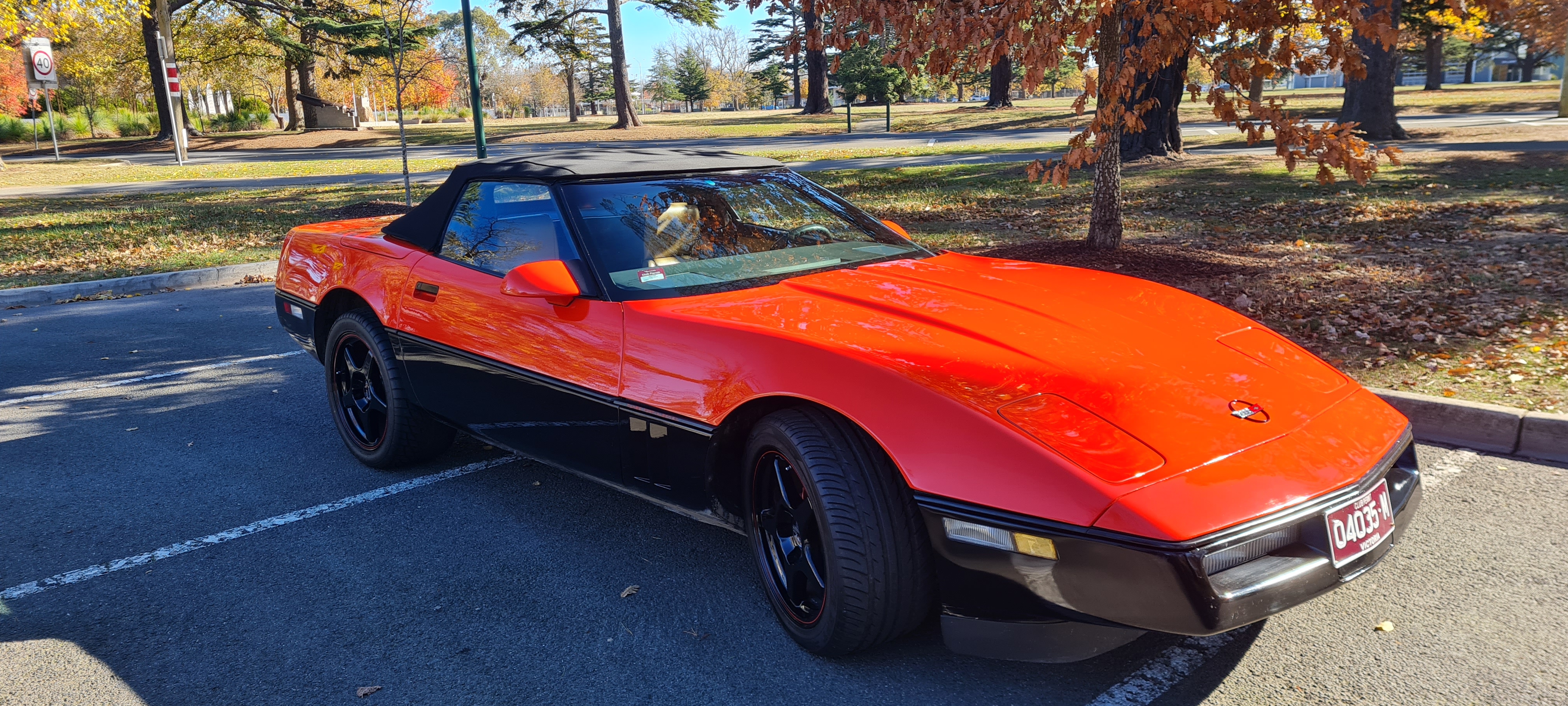 1986 CHEVROLET CORVETTE C4 CONVERTIBLE