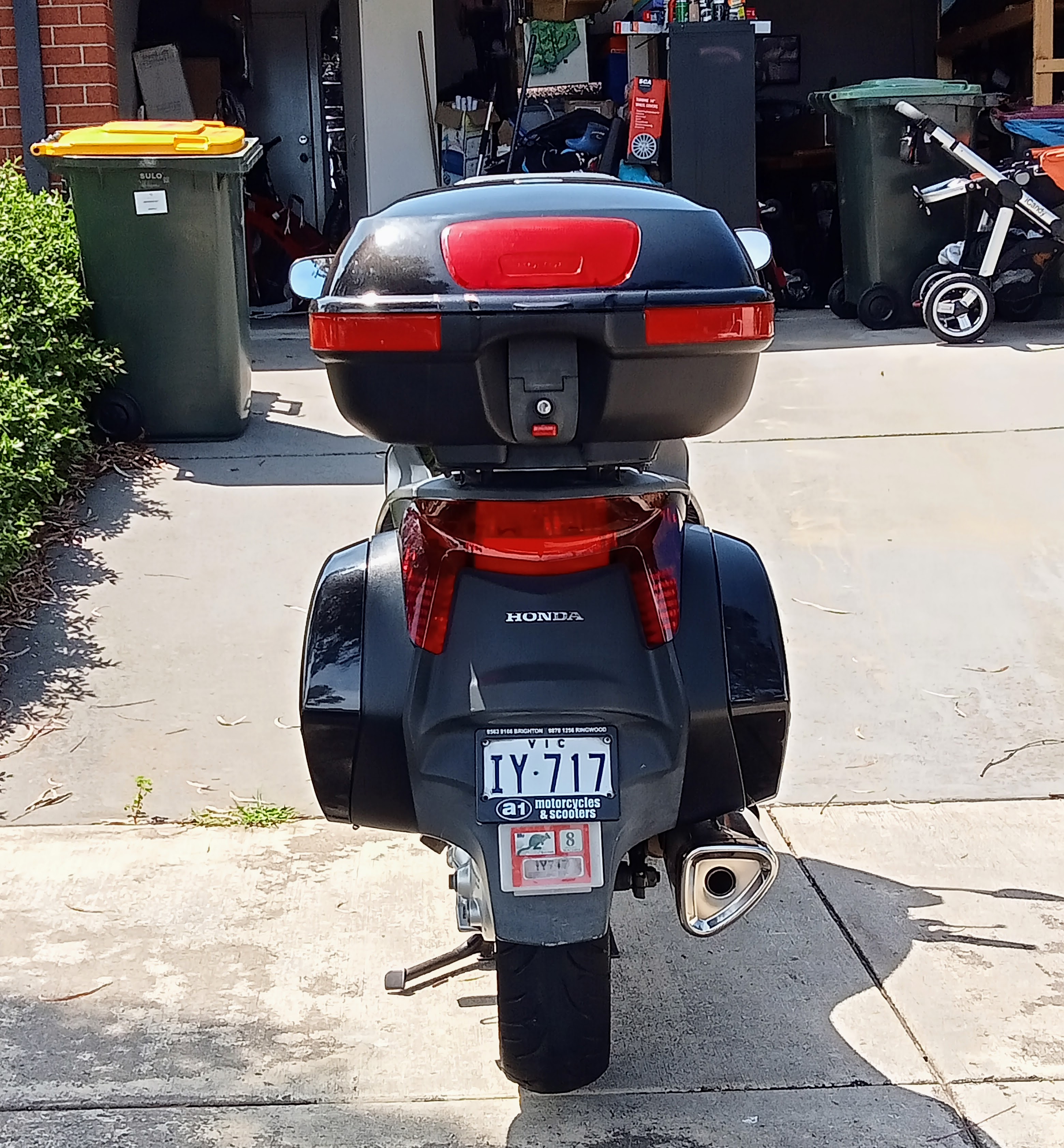 2007 HONDA NT700V DEAUVILLE ROAD