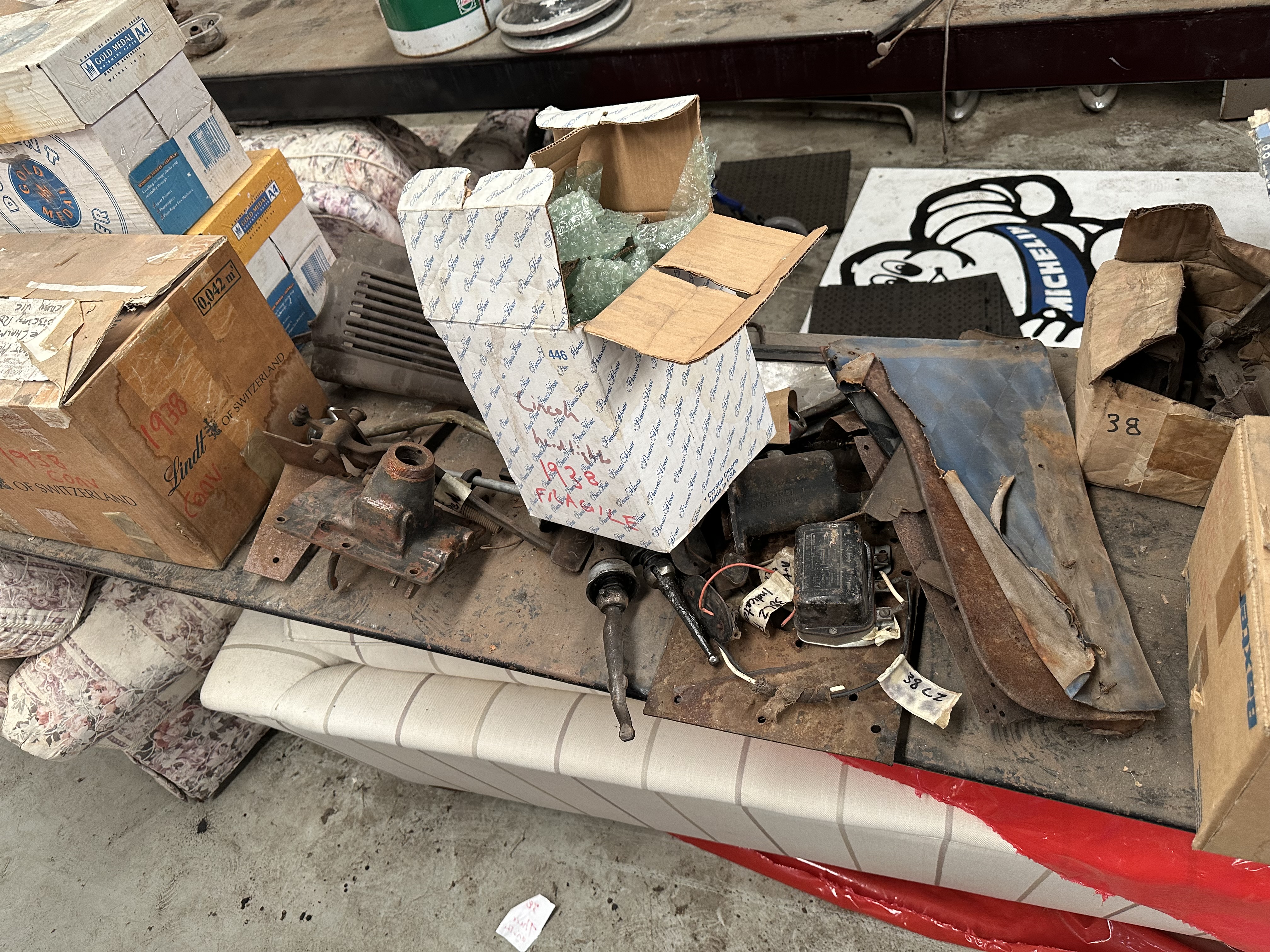 1938 LINCOLN ZEPHYR CONVERTIBLE COUPE PROJECT