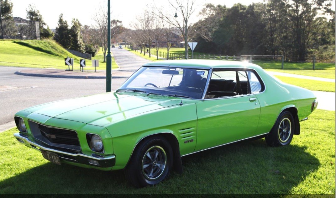 1971 HOLDEN MONARO HQ GTS 4 SP MANUAL 2D COUPE