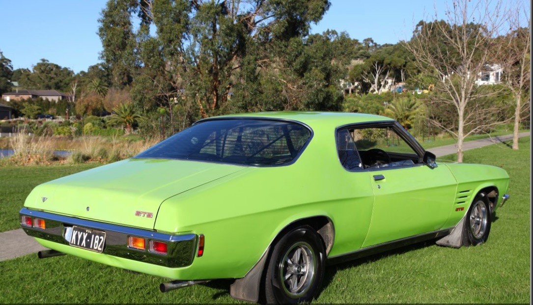 1971 HOLDEN MONARO HQ GTS 4 SP MANUAL 2D COUPE