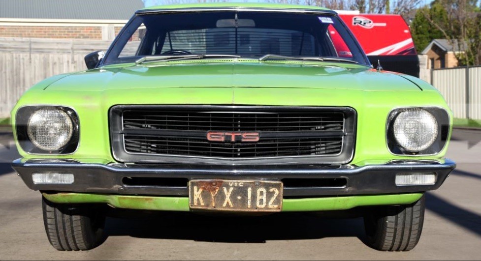 1971 HOLDEN MONARO HQ GTS 4 SP MANUAL 2D COUPE