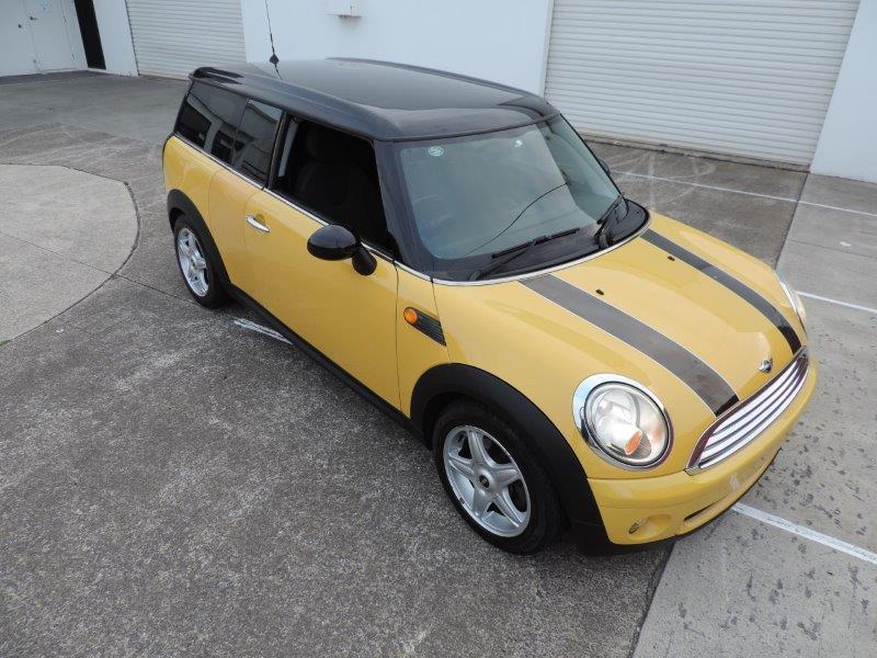 2008 MINI COOPER 6 SP MANUAL ESTATE WAGON