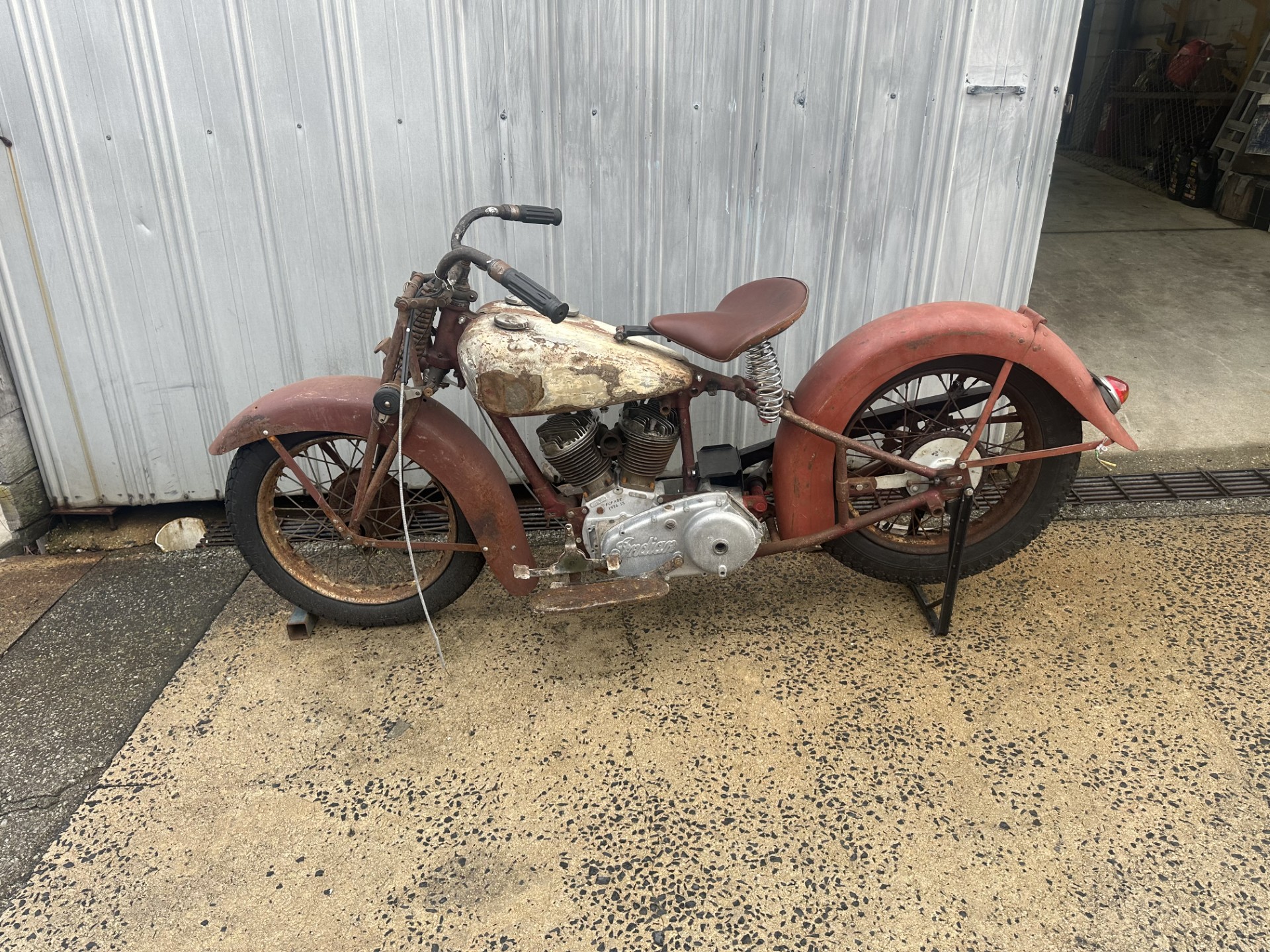 1936 Indian Sport Scout Project