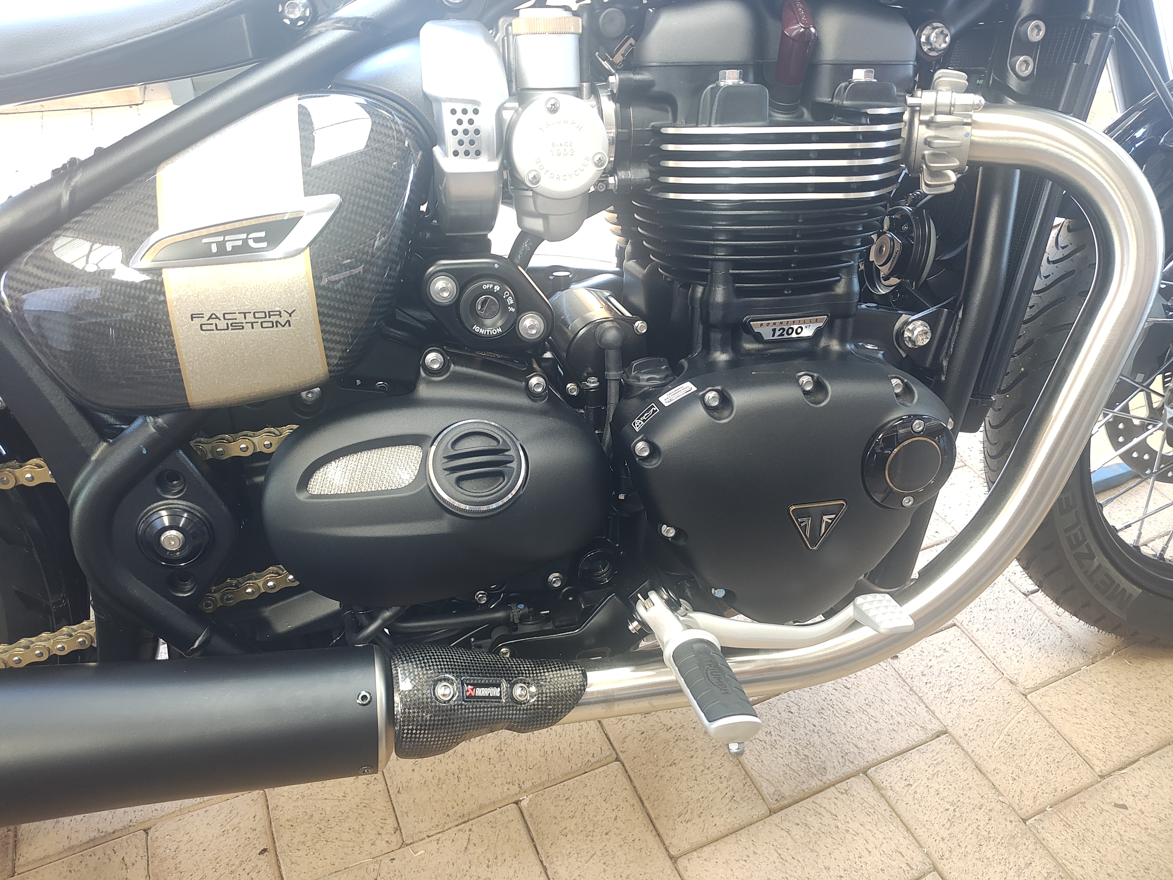 2025 TRIUMPH BONNEVILLE TFC 1200CC BOBBER