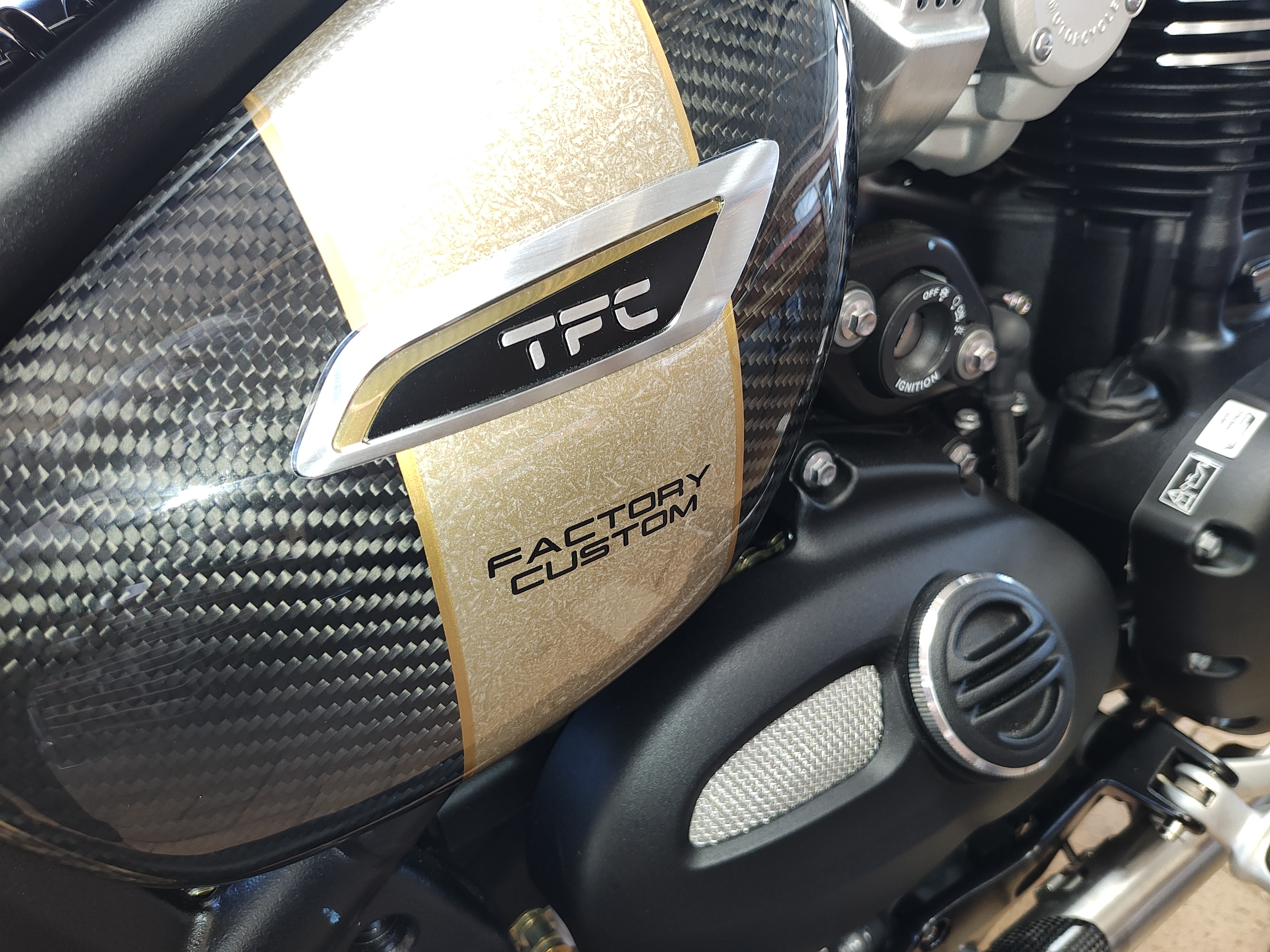 2025 TRIUMPH BONNEVILLE TFC 1200CC BOBBER