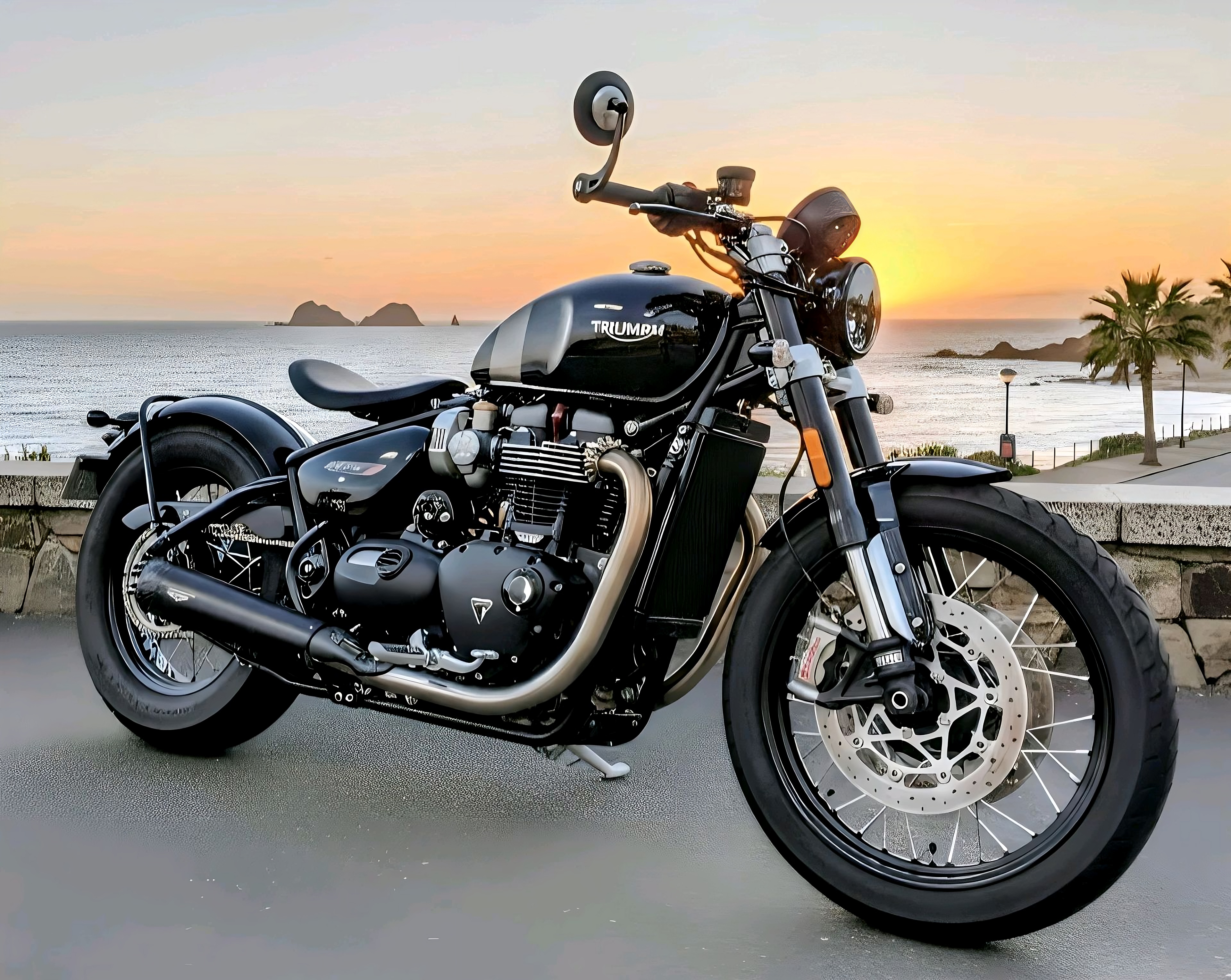 2025 TRIUMPH BONNEVILLE TFC 1200CC BOBBER