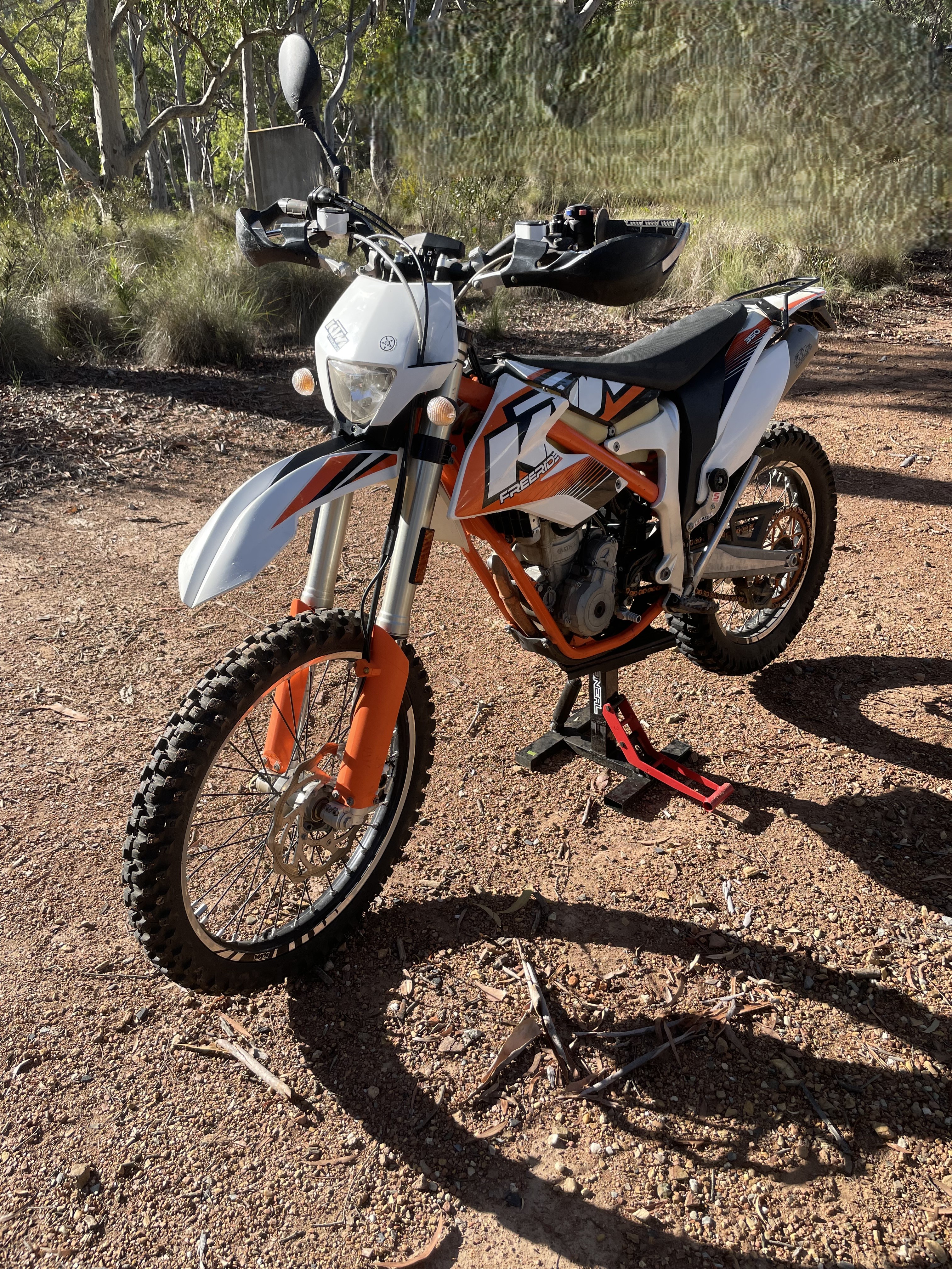 2012 KTM 350 FREERIDE TRAIL