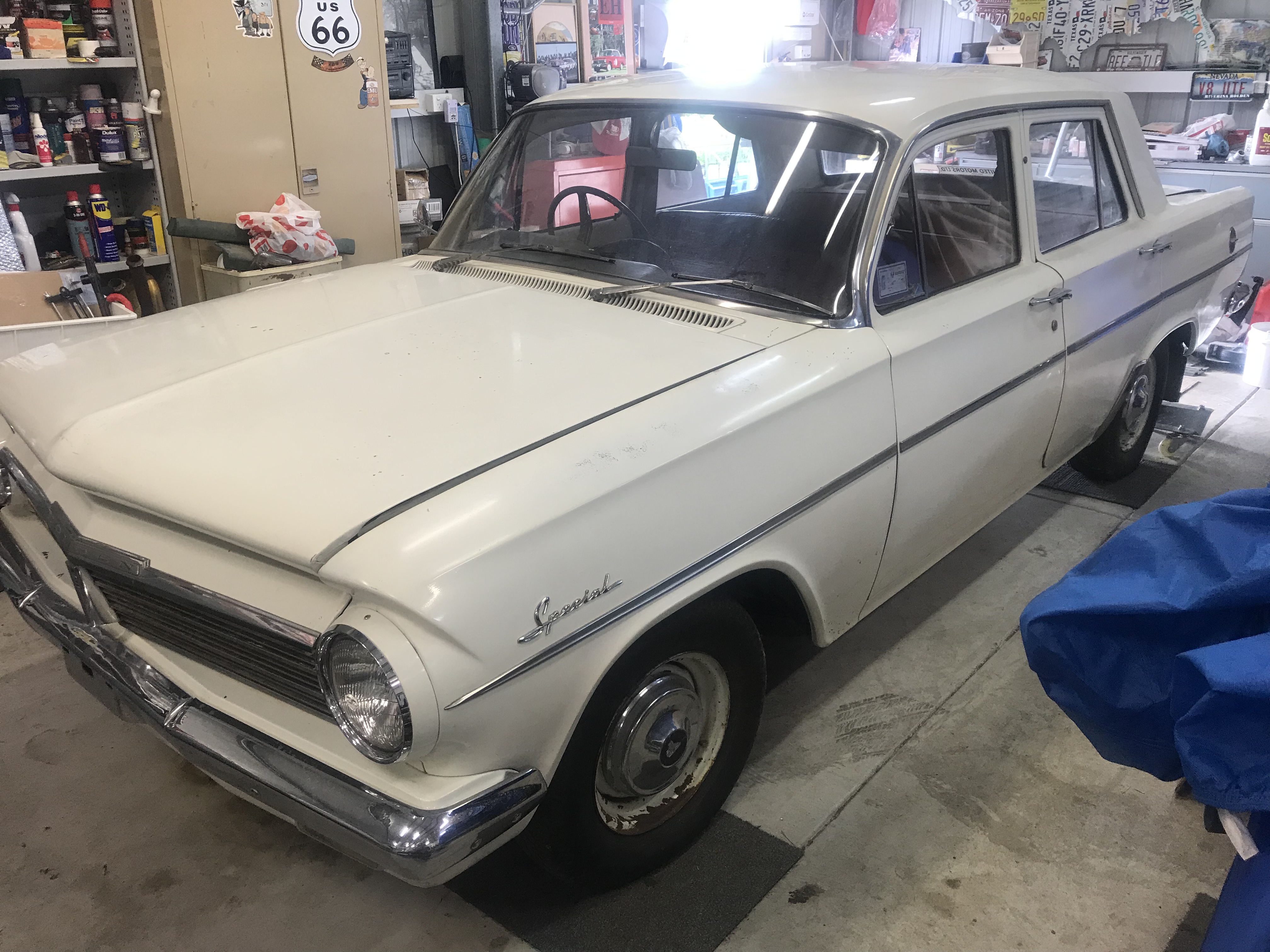 1964 HOLDEN SPECIAL EH 3 SP MANUAL 4D SEDAN