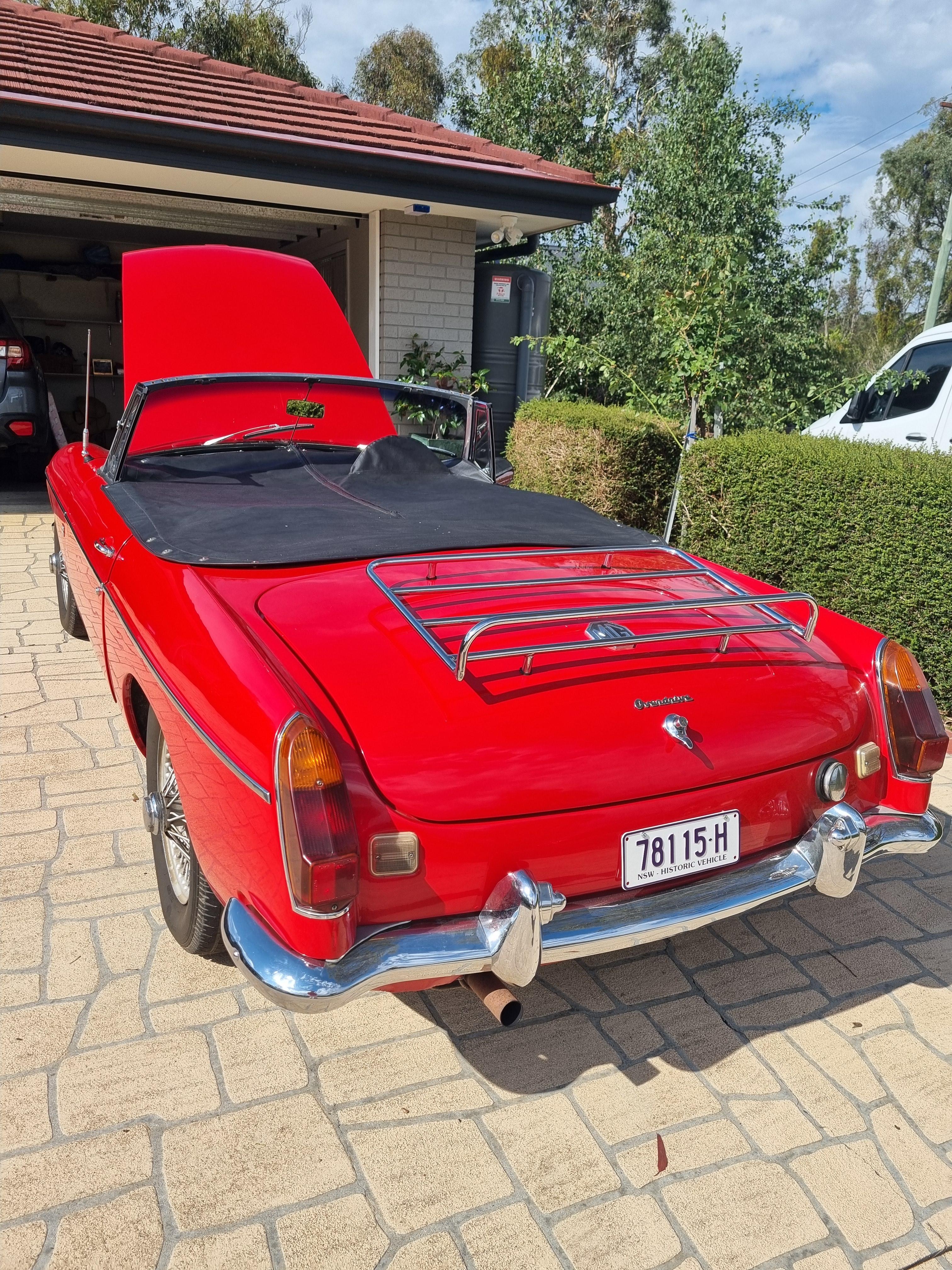 1970 MG MGB MKII ROADSTER