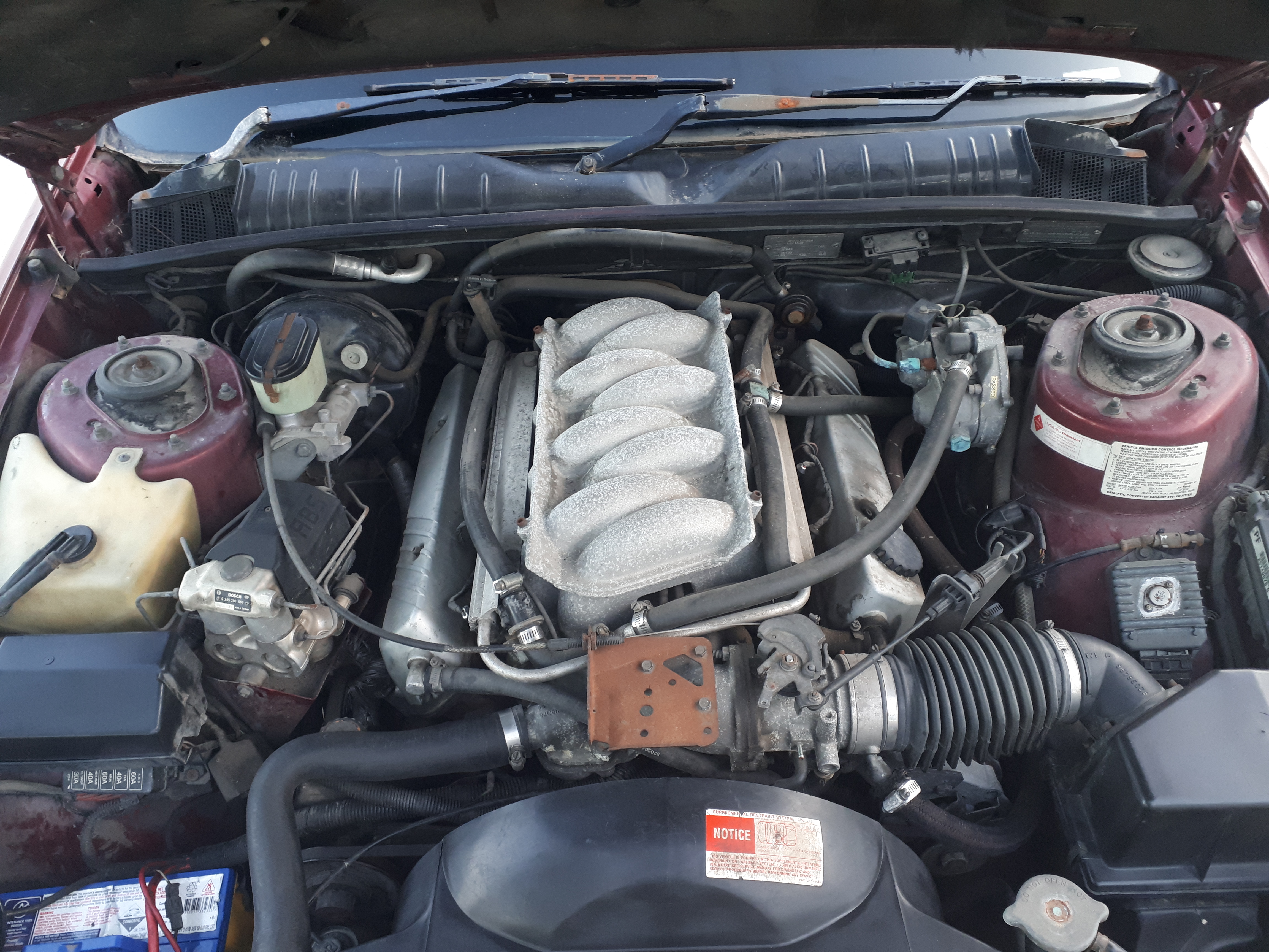 1993 HOLDEN CALAIS VR 4 SP AUTOMATIC 4D SEDAN V8 5.0L