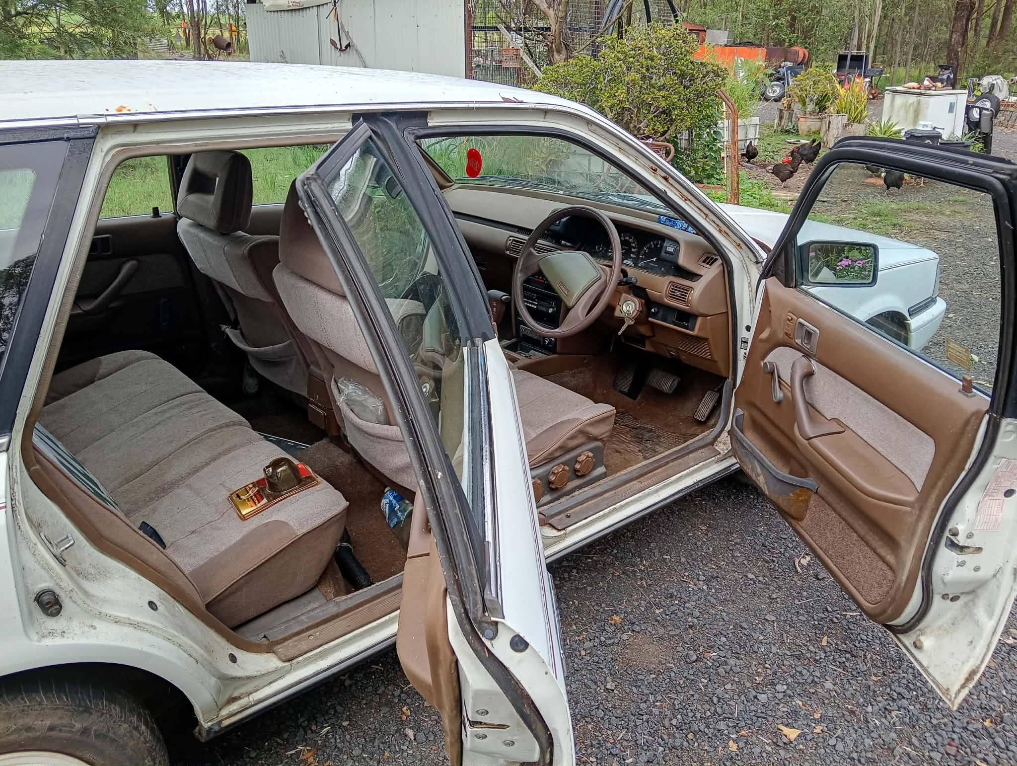 1989 TOYOTA CAMRY SV21 CS-X 5 SP MANUAL 4D WAGON 