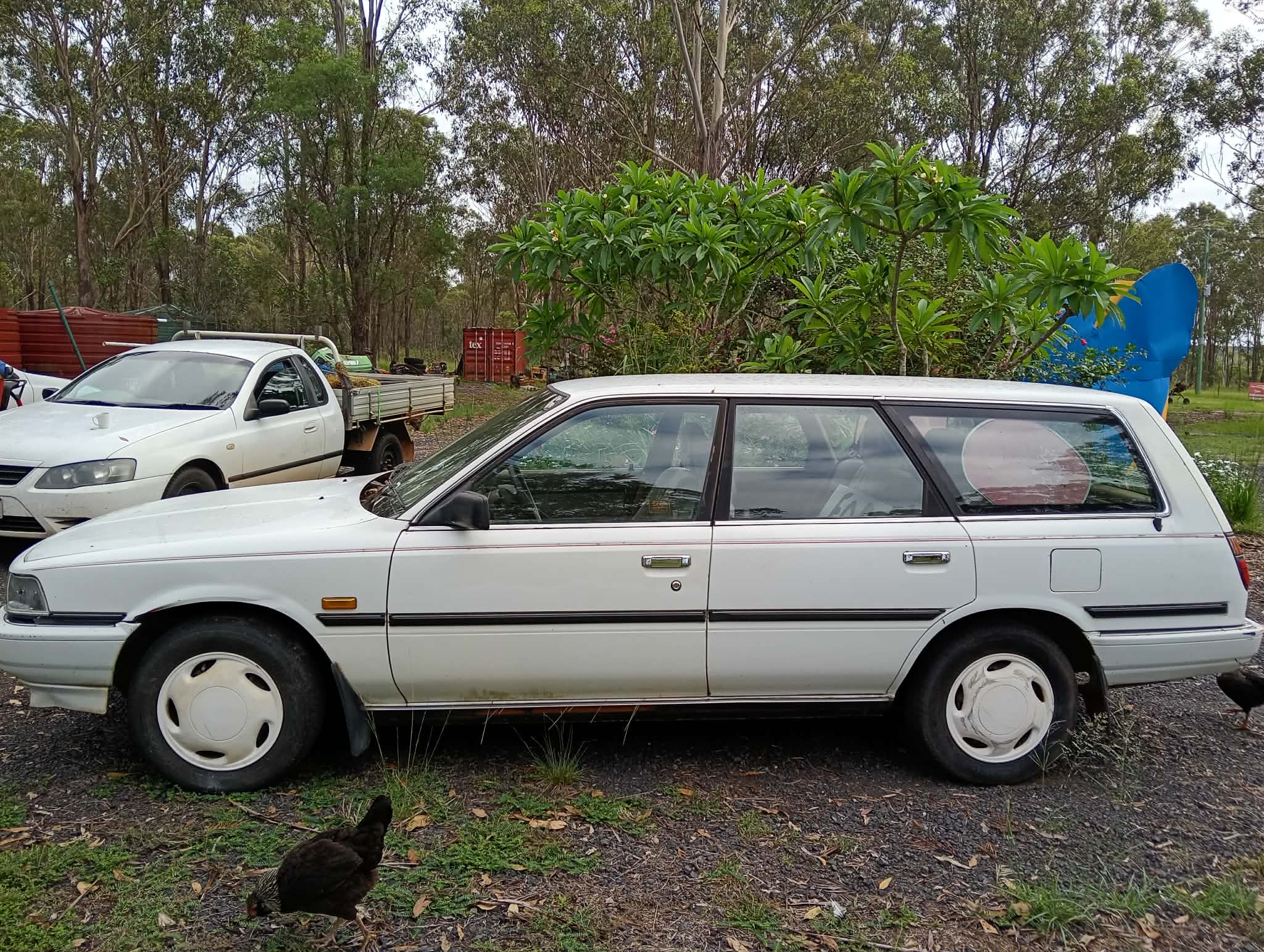 1989 TOYOTA CAMRY SV21 CS-X 5 SP MANUAL 4D WAGON 
