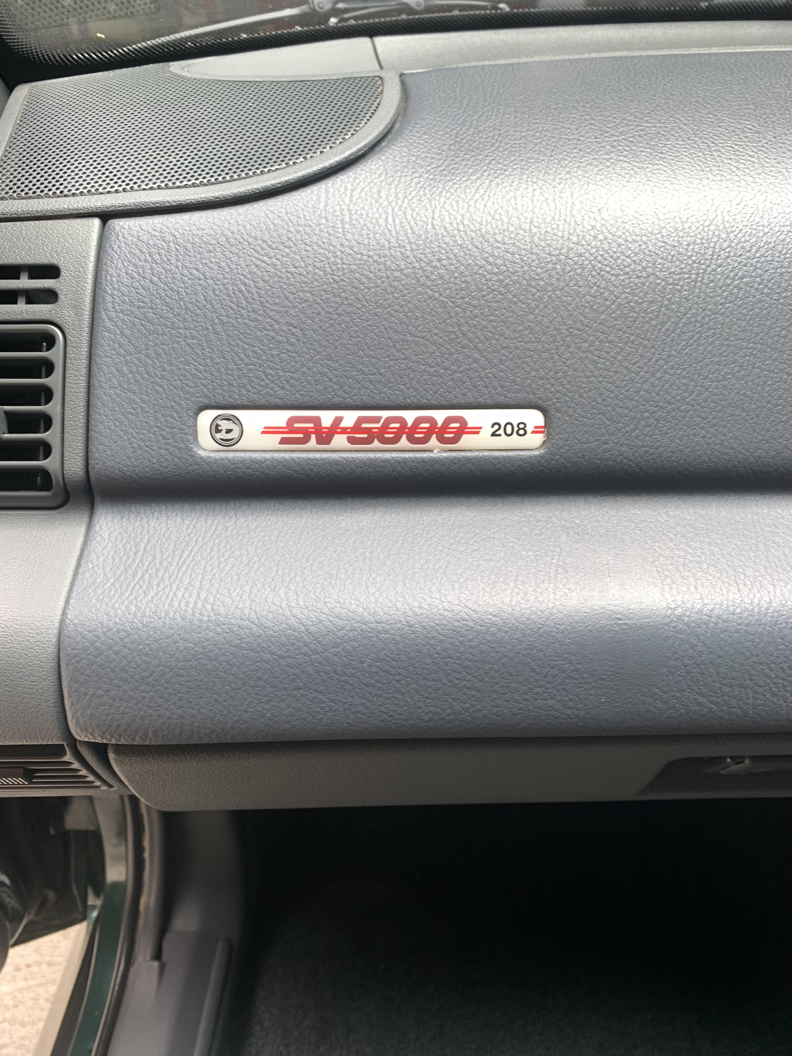 1990 HSV COMMODORE VN SV 5000 4 SP AUTOMATIC 4D SEDAN
