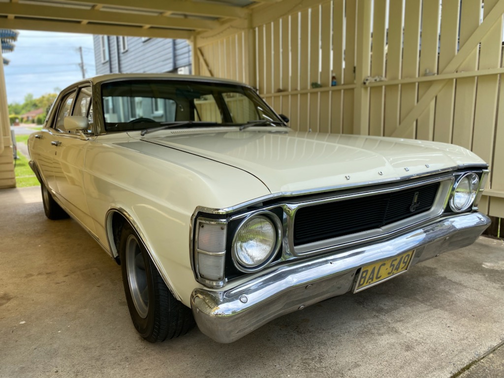 1970 FORD FALCON FAIRMONT XW 4 SP MANUAL 4D SEDAN