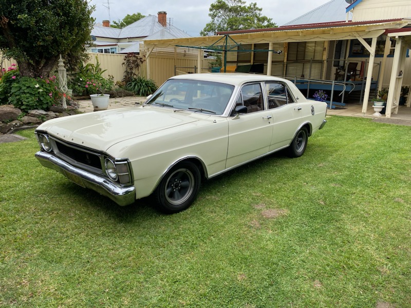 1970 FORD FALCON FAIRMONT XW 4 SP MANUAL 4D SEDAN
