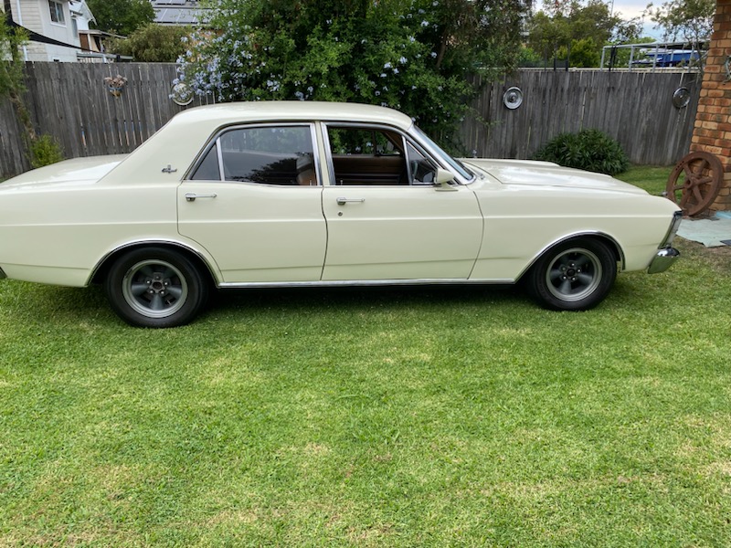1970 FORD FALCON FAIRMONT XW 4 SP MANUAL 4D SEDAN