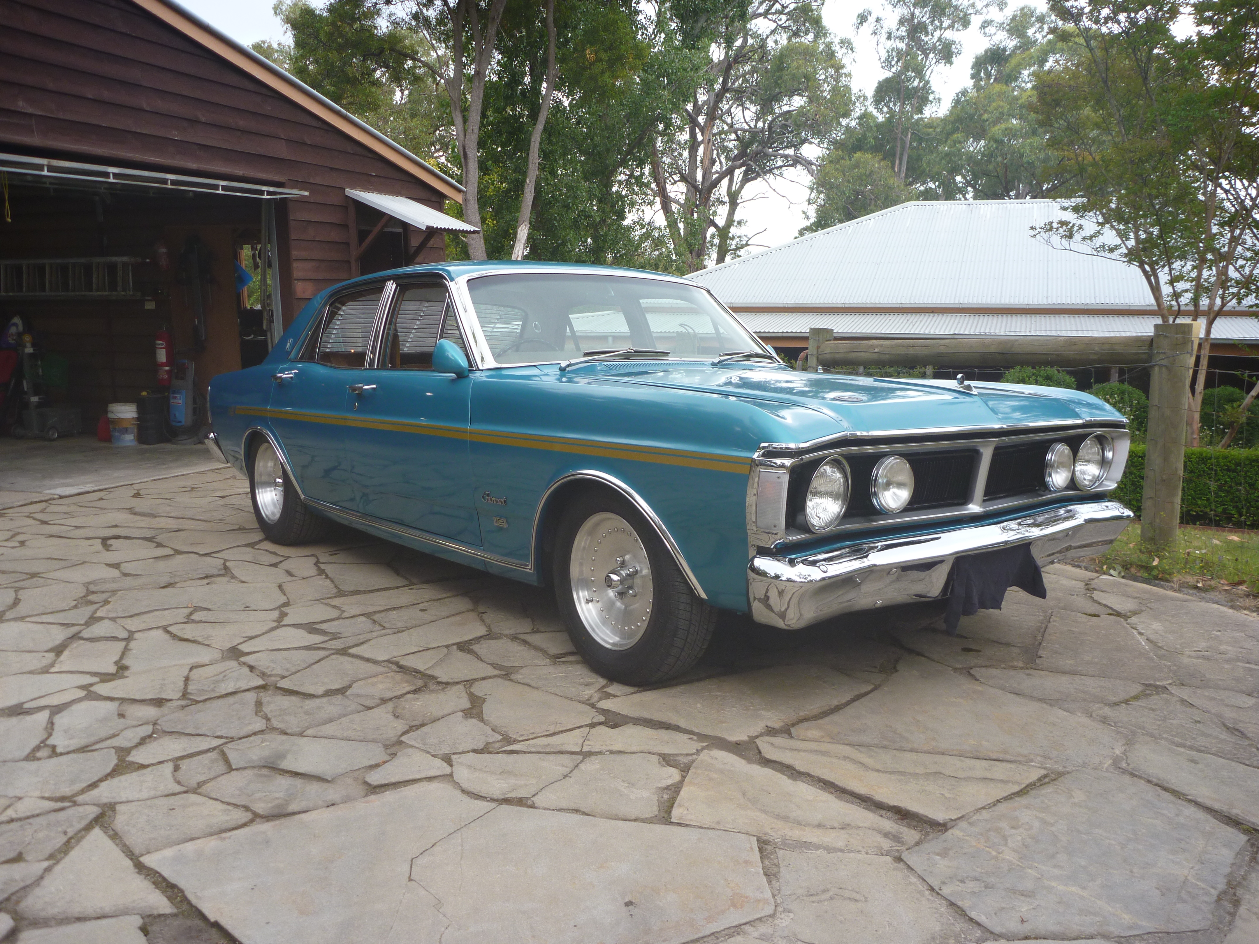 1970 FORD FAIRMONT XY 3 SP AUTOMATIC 4D SEDAN 